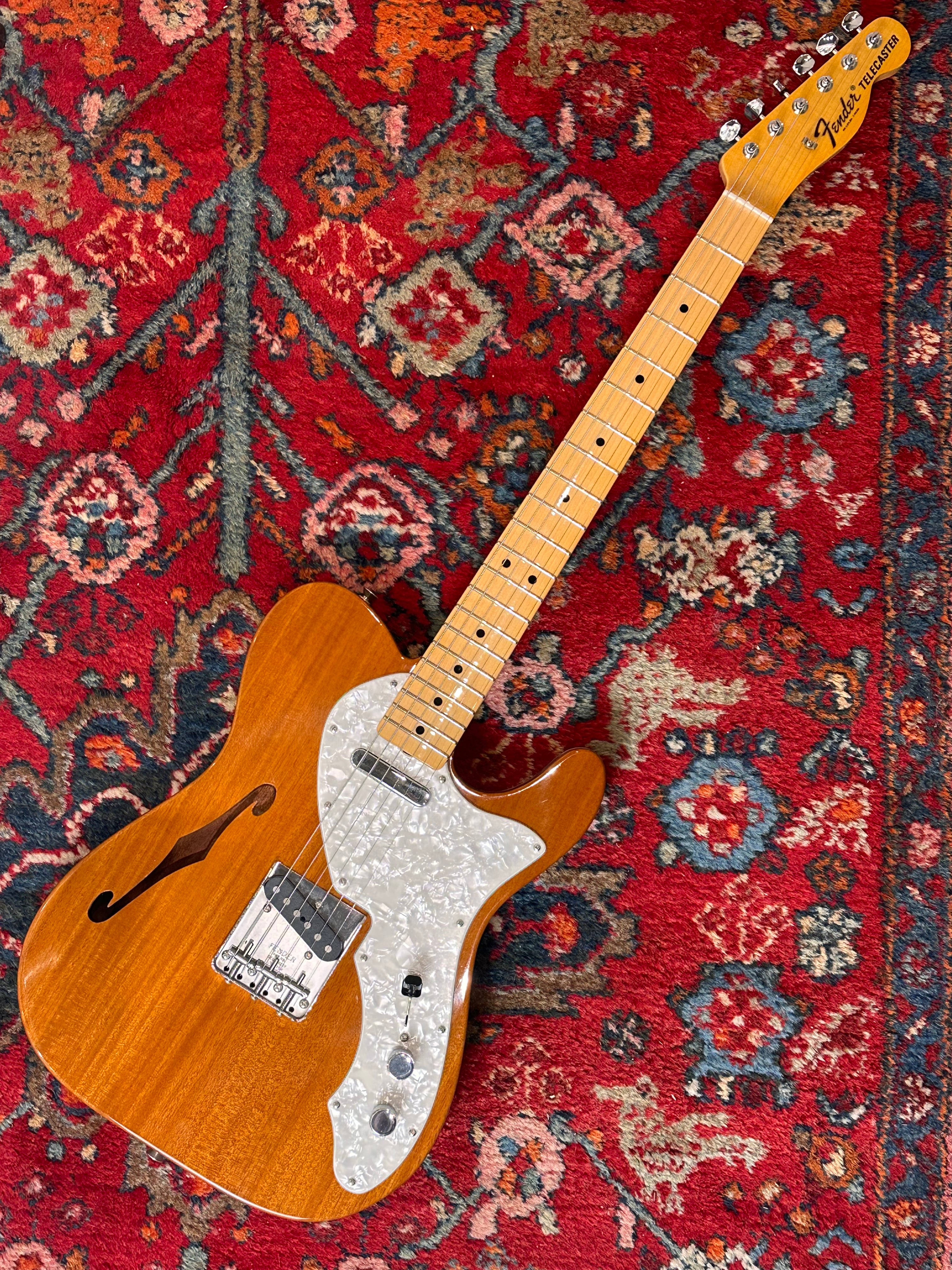 Fender Custom Shop '68 Vintage Custom Thinline Telecaster 2023 Aged Natural