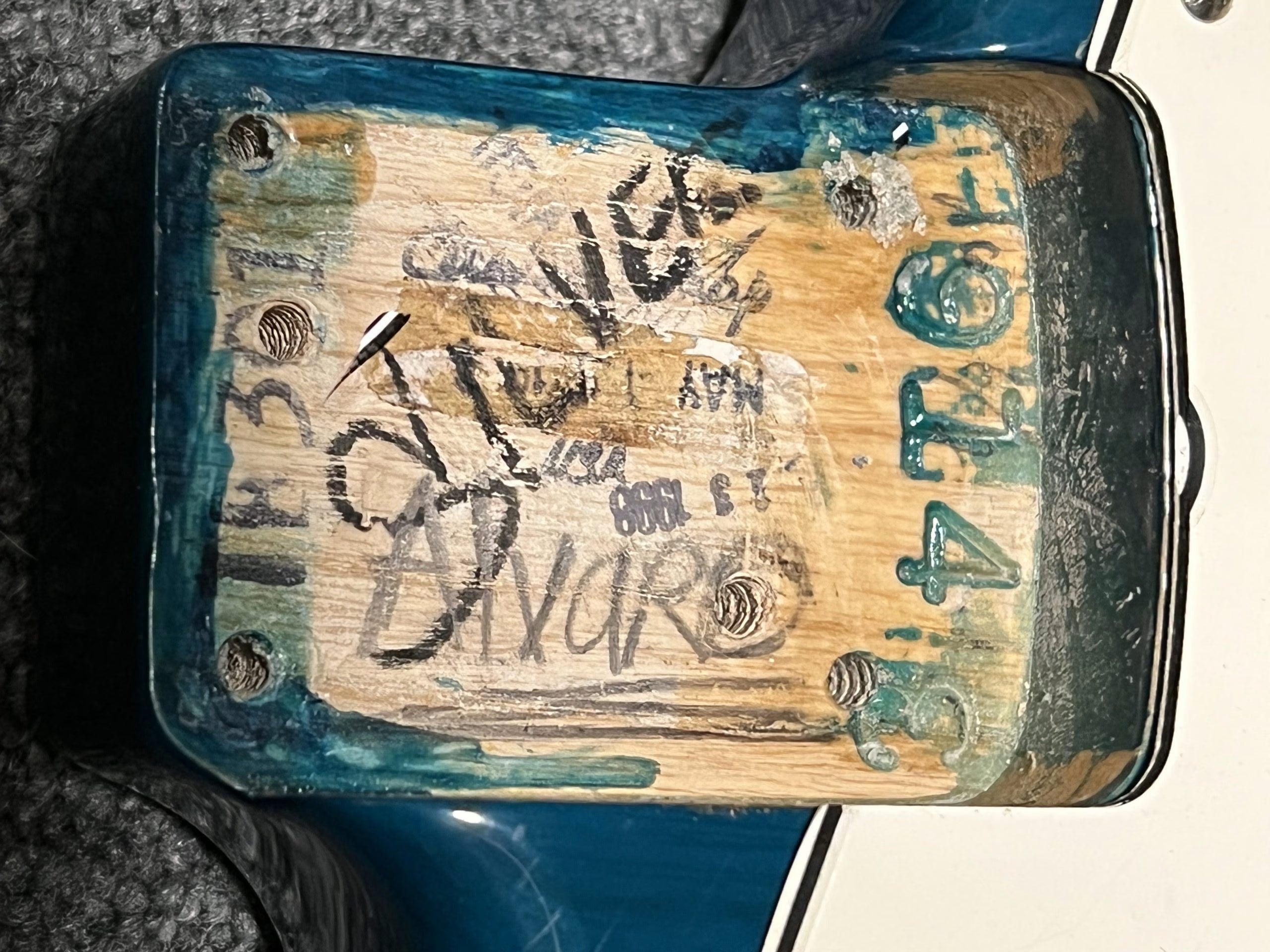 SOLD - 1998 Custom Shop Classic Player Transparant Teal