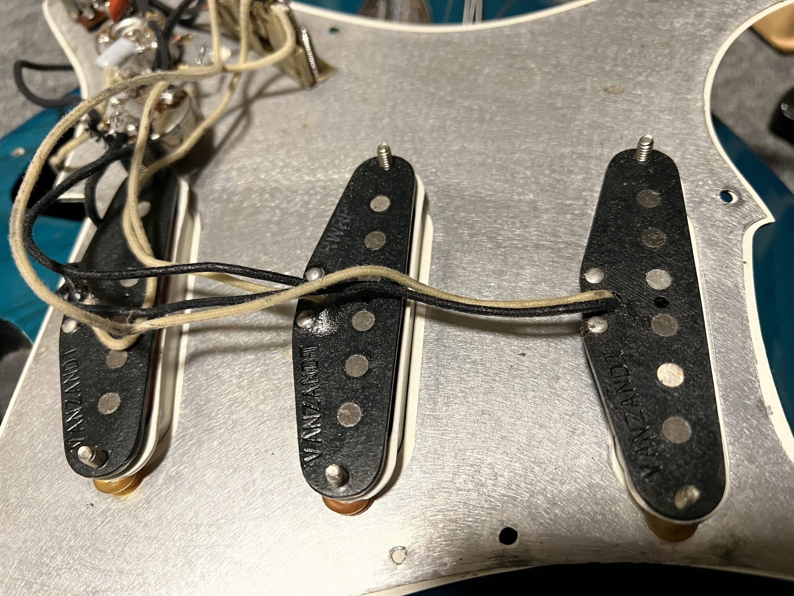 SOLD - 1998 Custom Shop Classic Player Transparant Teal