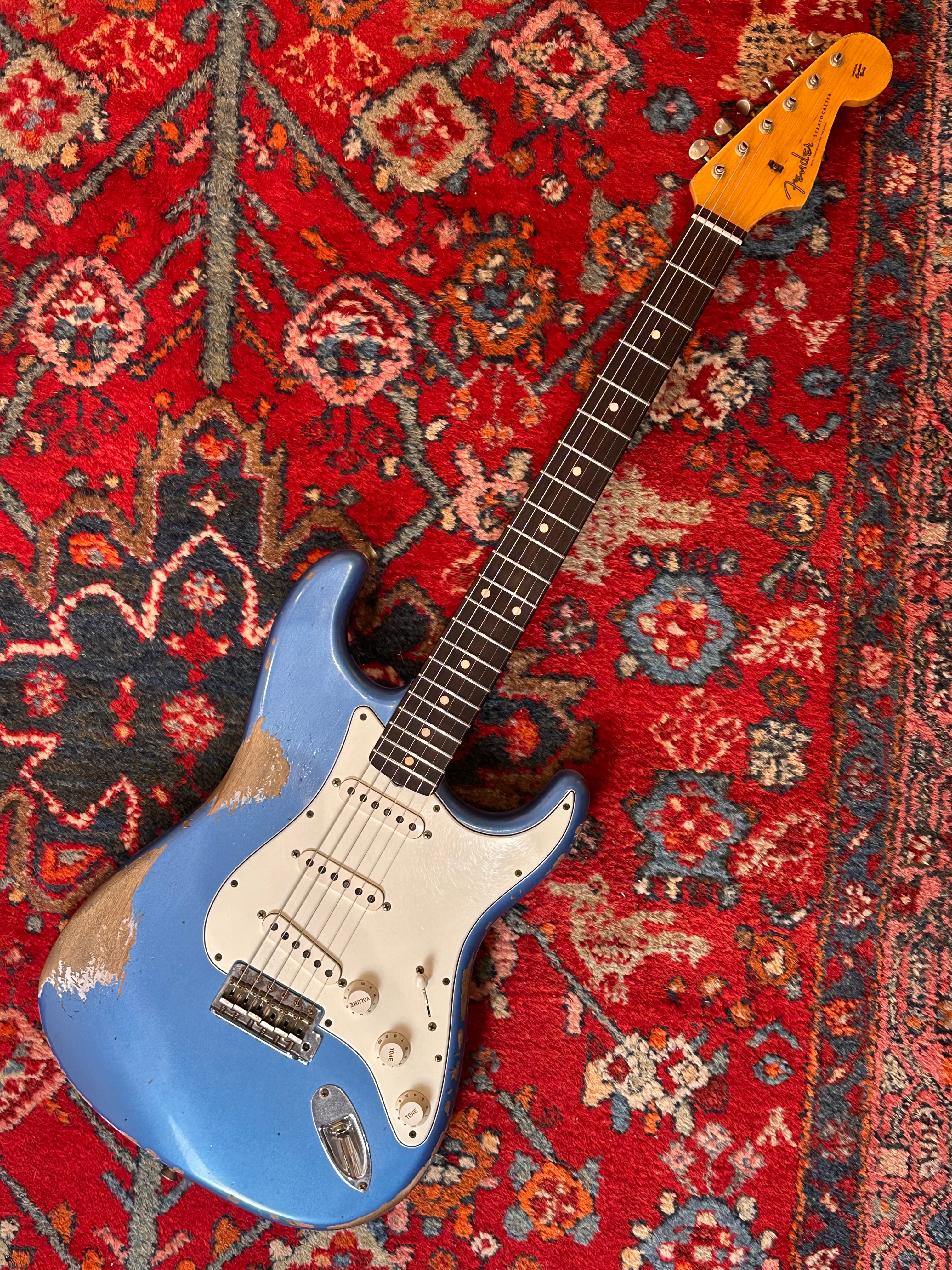 Fender Custom Shop '60 Heavy Relic Stratocaster 2022 Lake Placid Blue