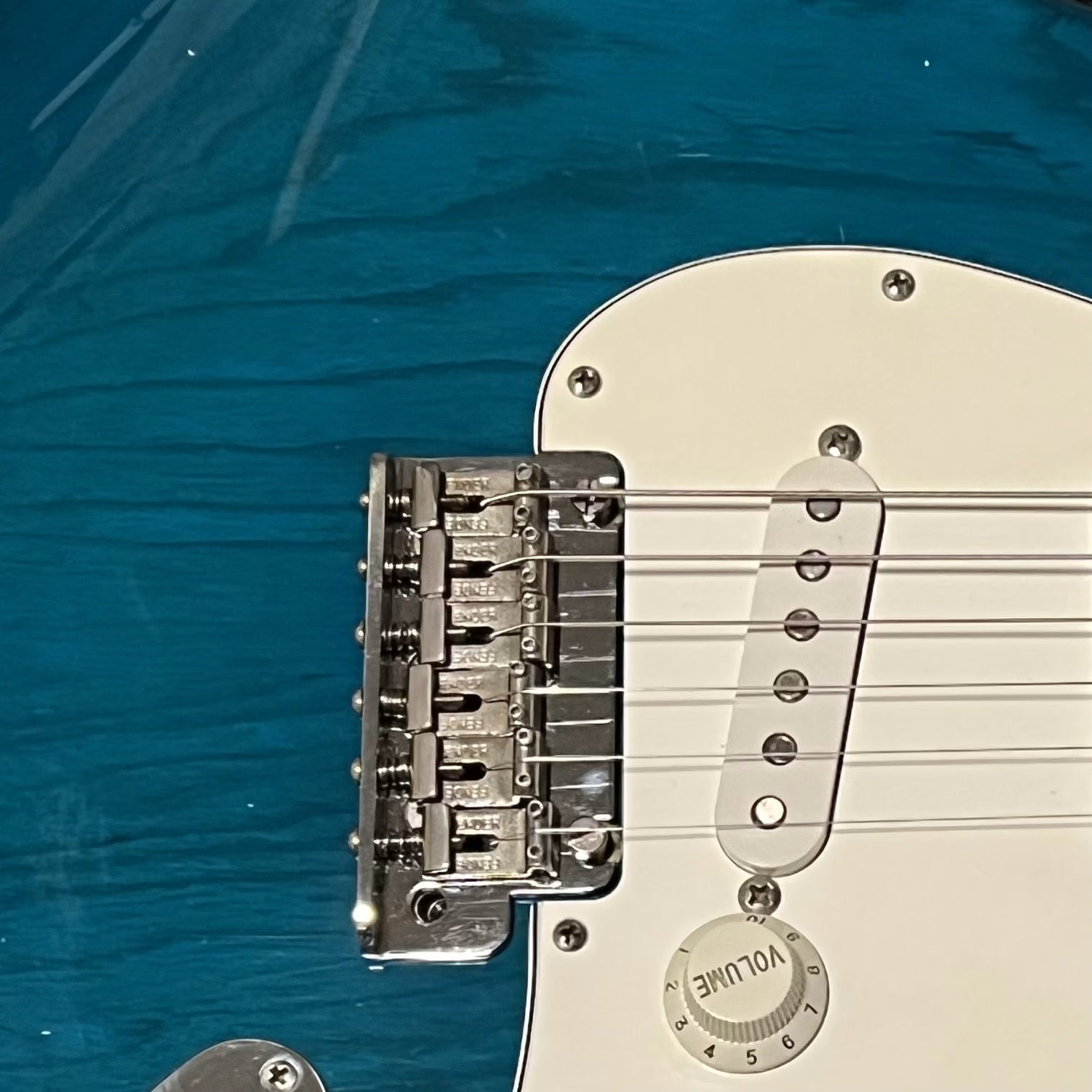 SOLD - 1998 Custom Shop Classic Player Transparant Teal