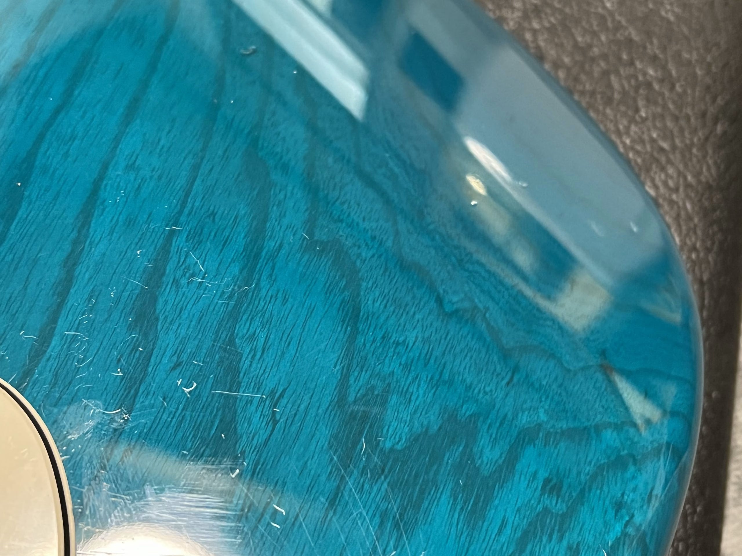 SOLD - 1998 Custom Shop Classic Player Transparant Teal