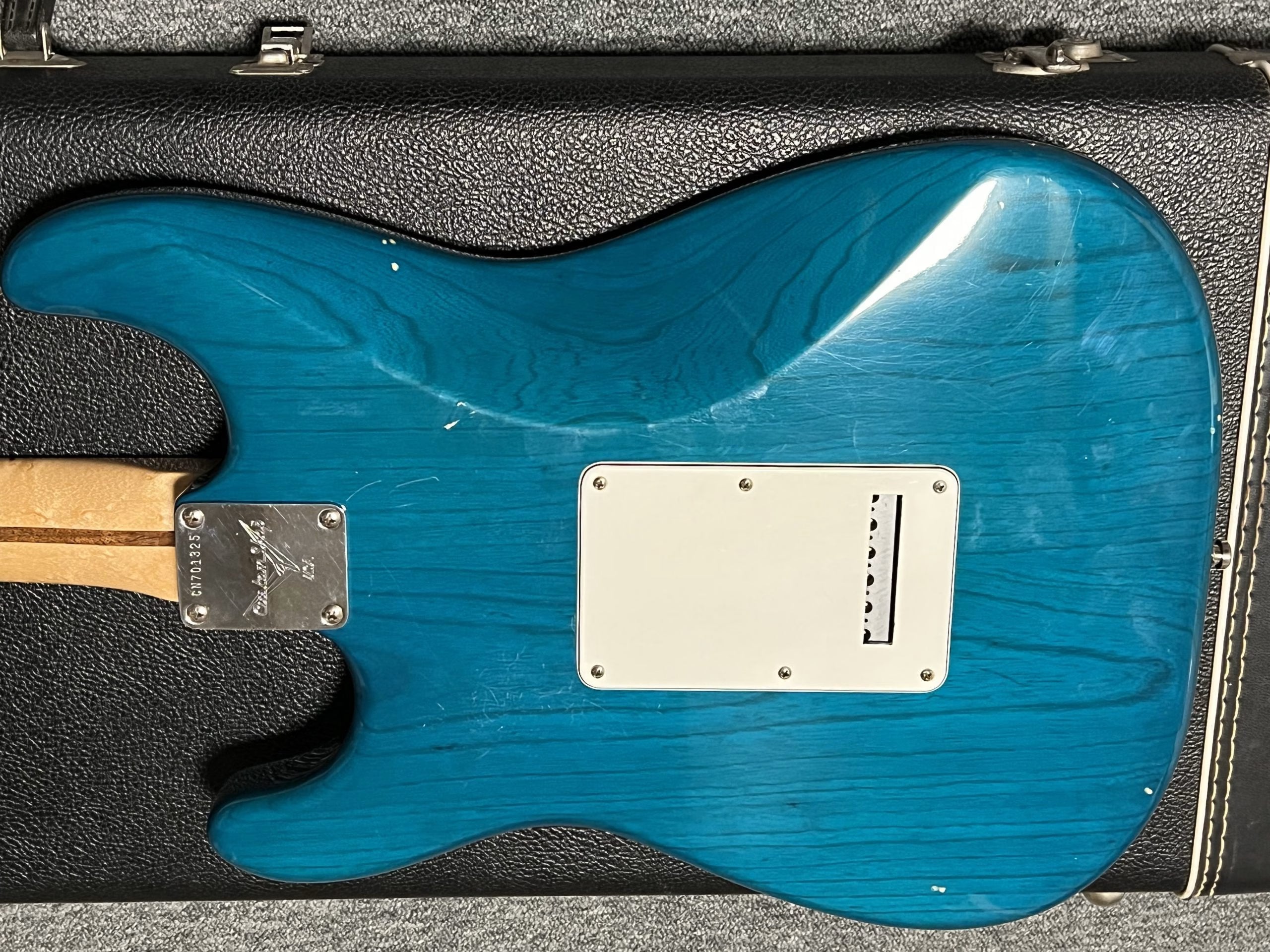 SOLD - 1998 Custom Shop Classic Player Transparant Teal
