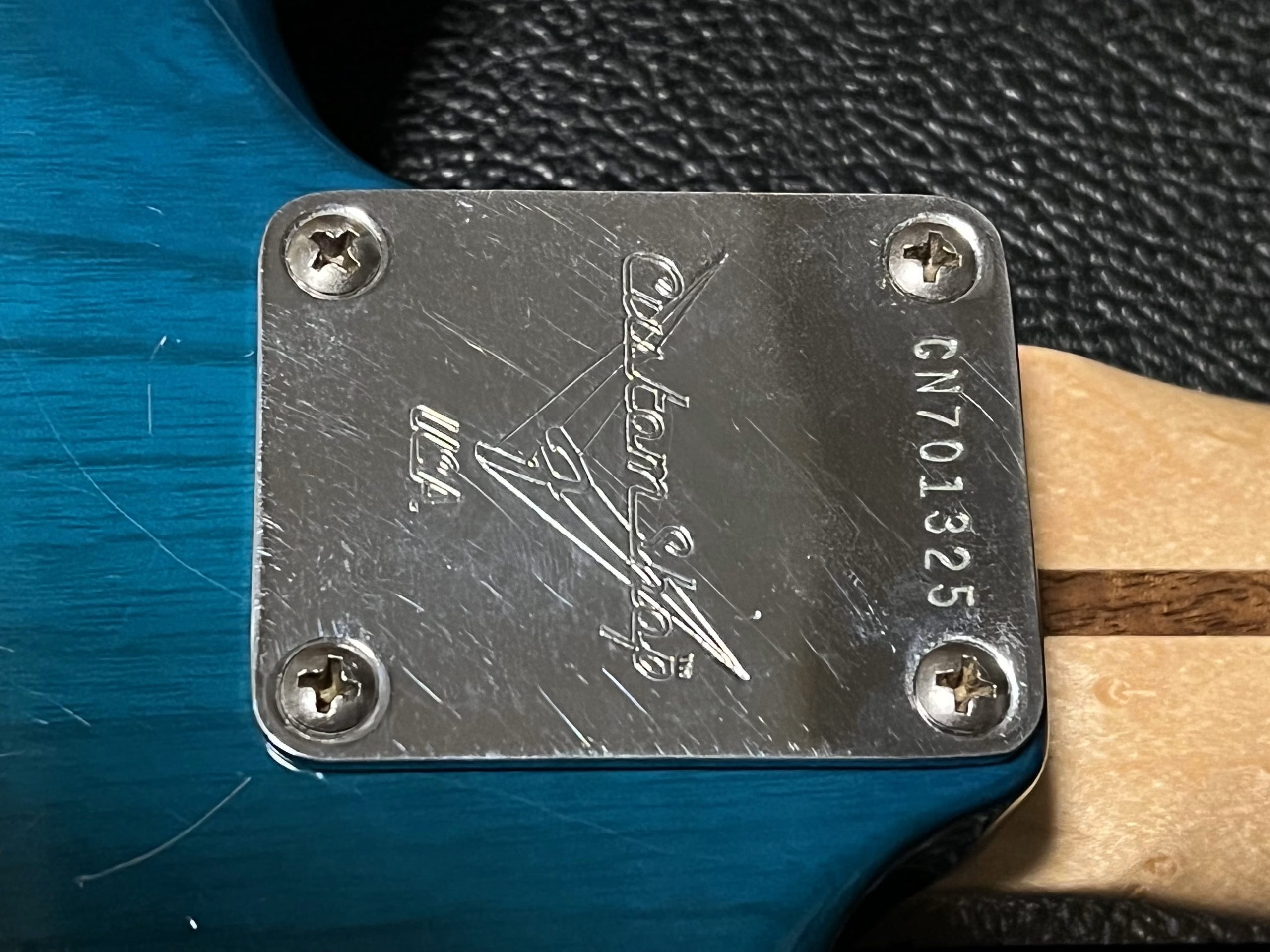 SOLD - 1998 Custom Shop Classic Player Transparant Teal