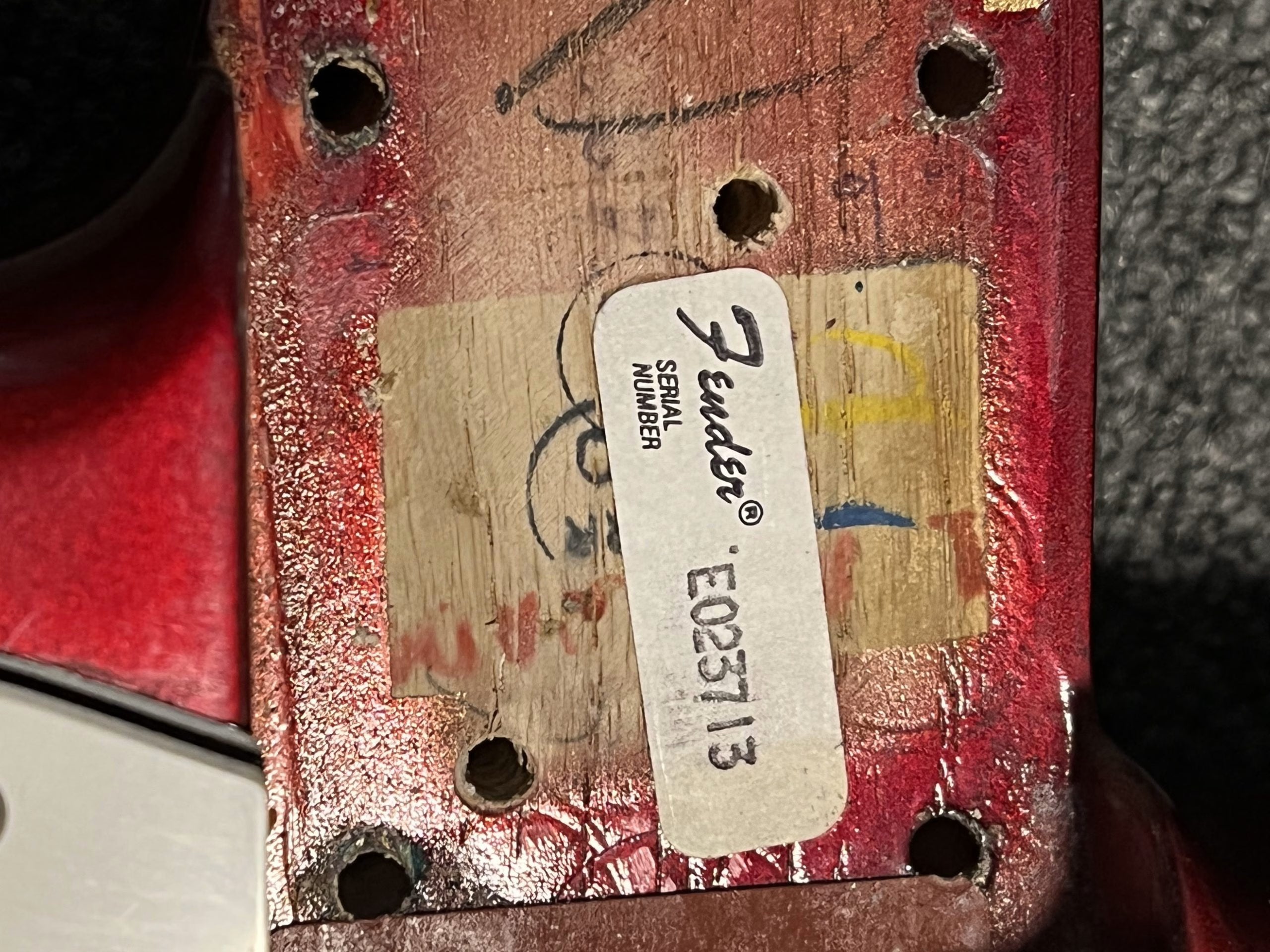 SOLD - 1980 The Strat Candy Apple Red