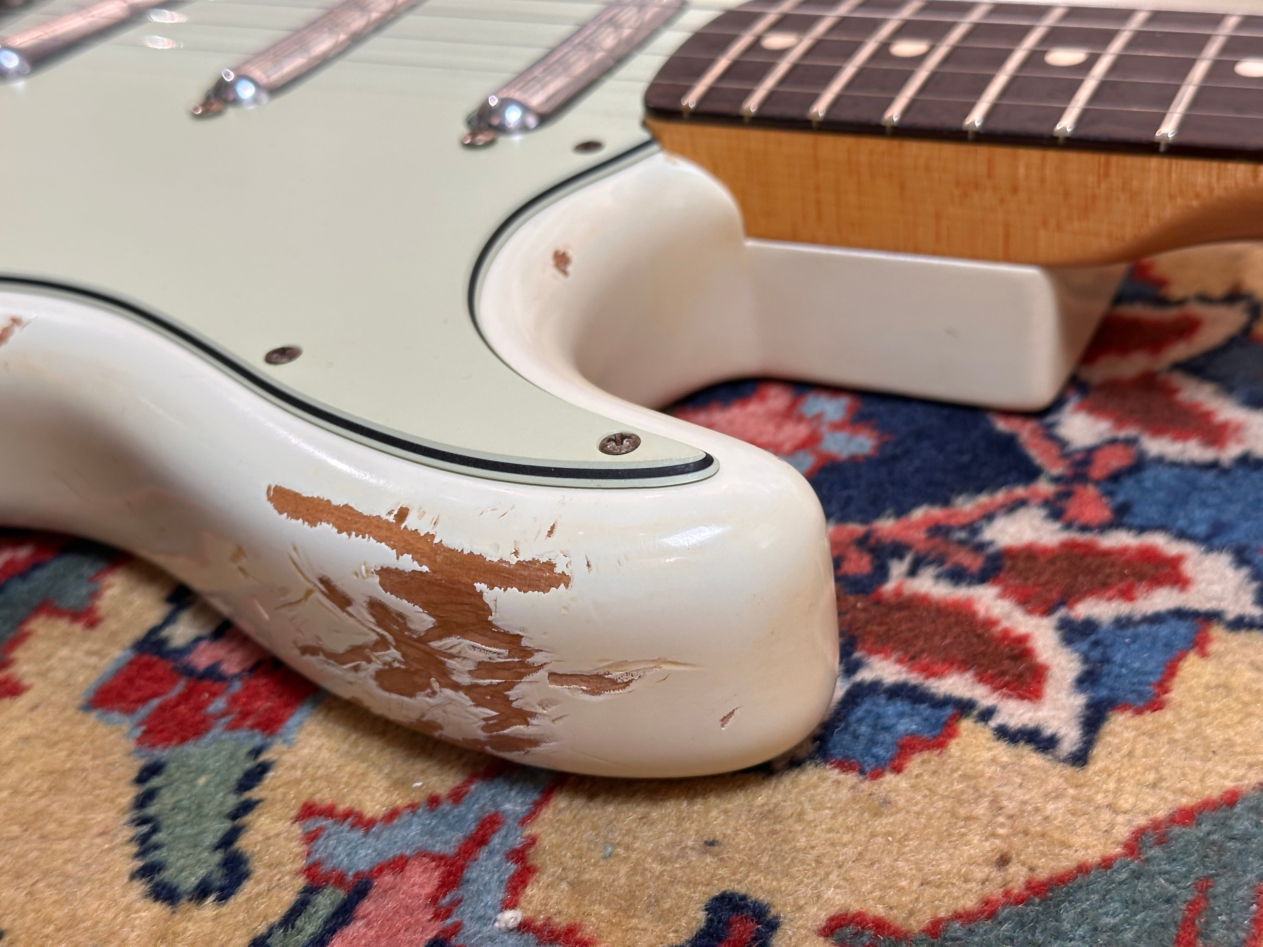 Fender Custom Shop '64 Heavy Relic (SRV Charley Inspired) 2008 Olympic White
