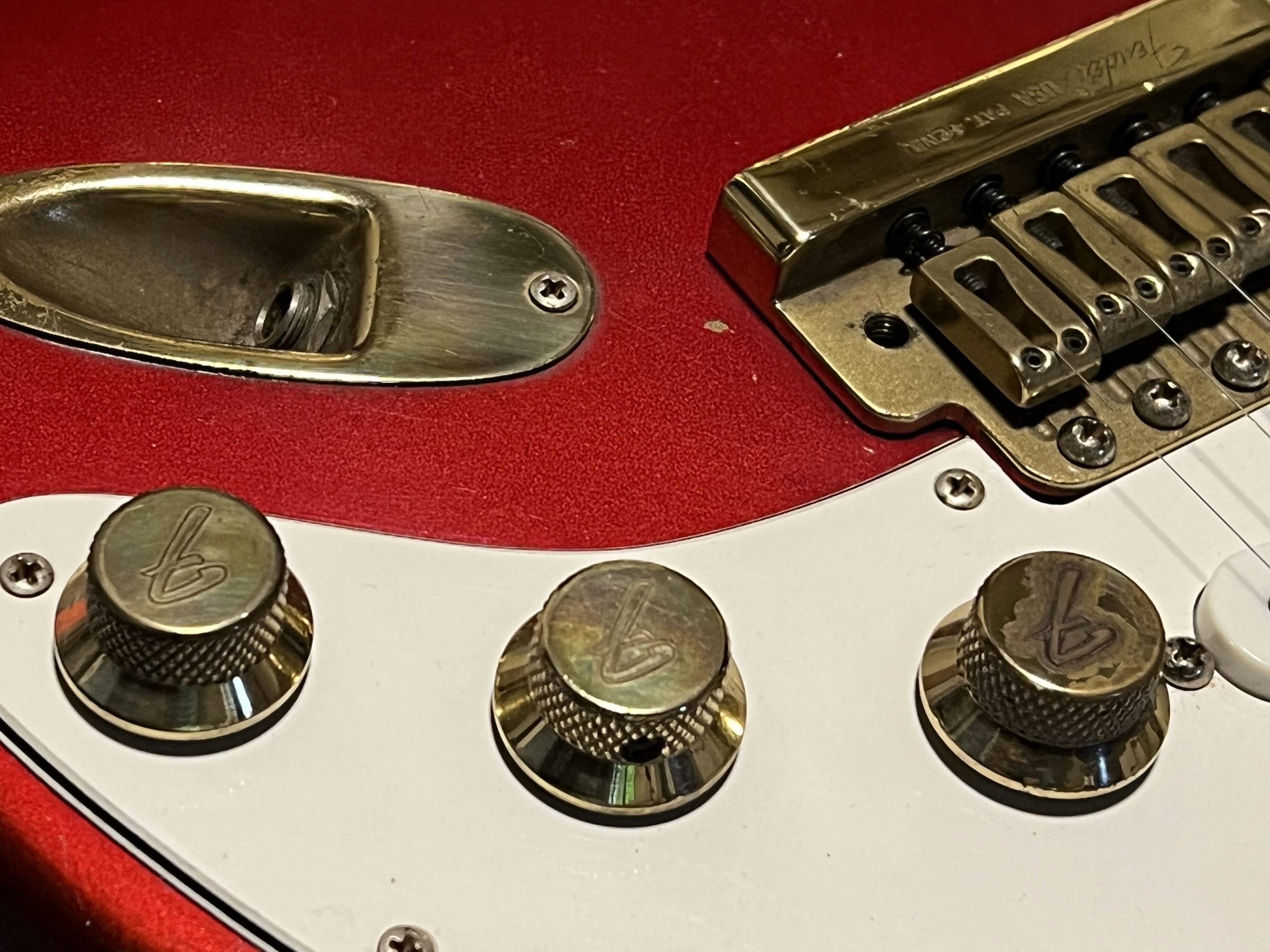 SOLD - 1980 The Strat Candy Apple Red