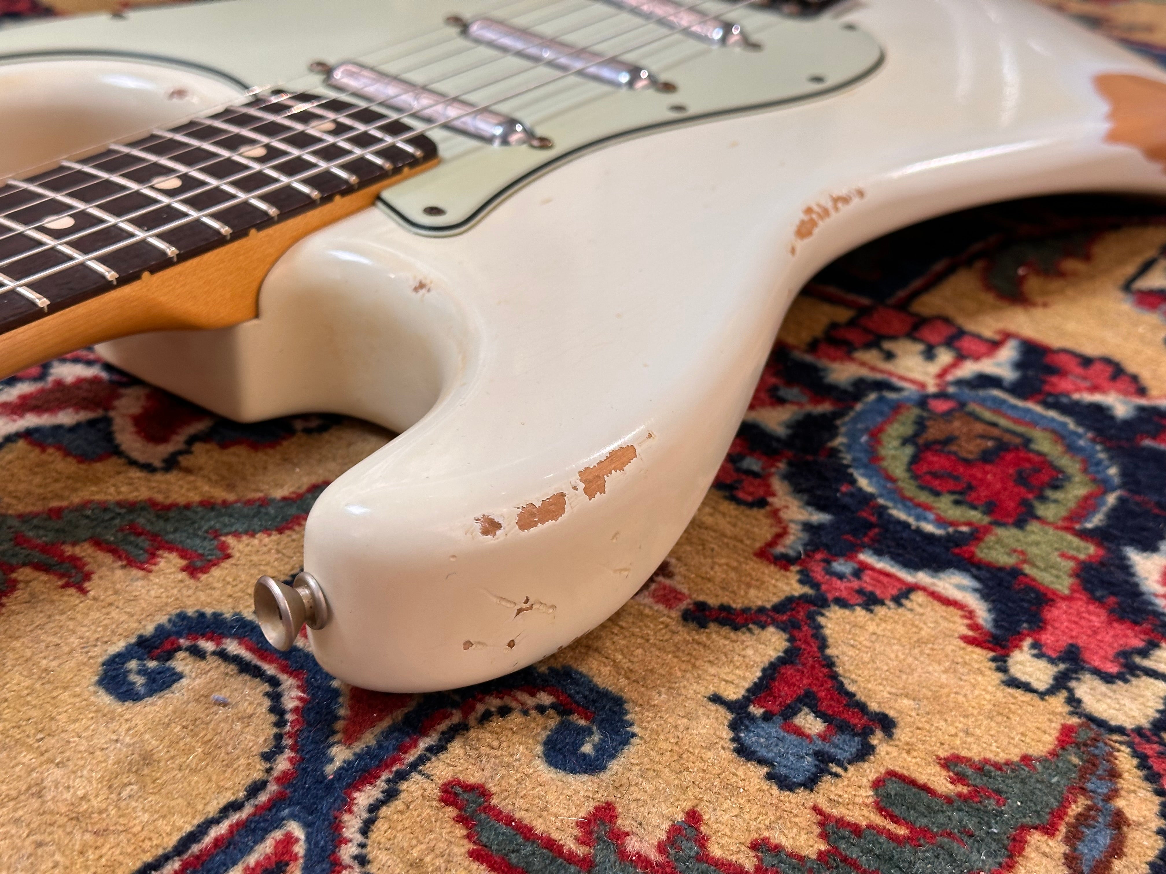 Fender Custom Shop '64 Heavy Relic (SRV Charley Inspired) 2008 Olympic White