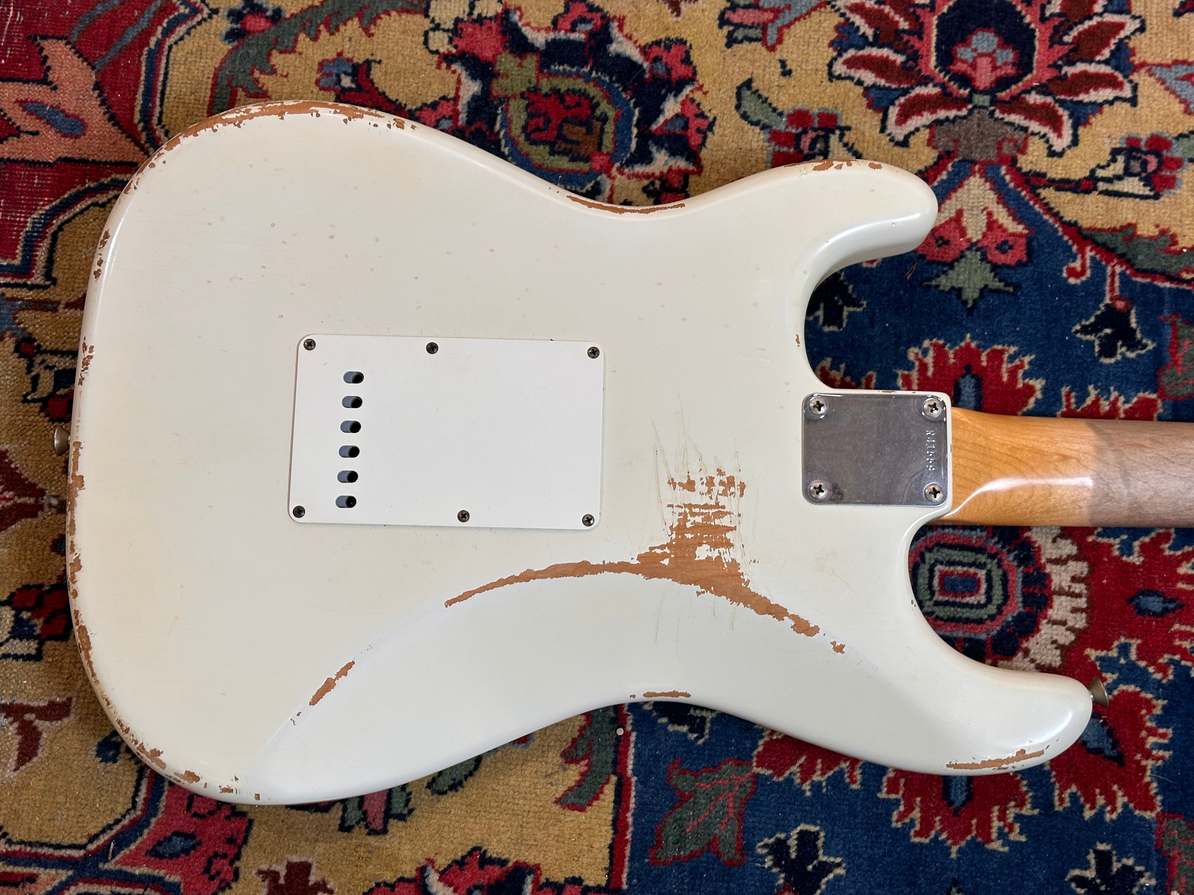 Fender Custom Shop '64 Heavy Relic (SRV Charley Inspired) 2008 Olympic White