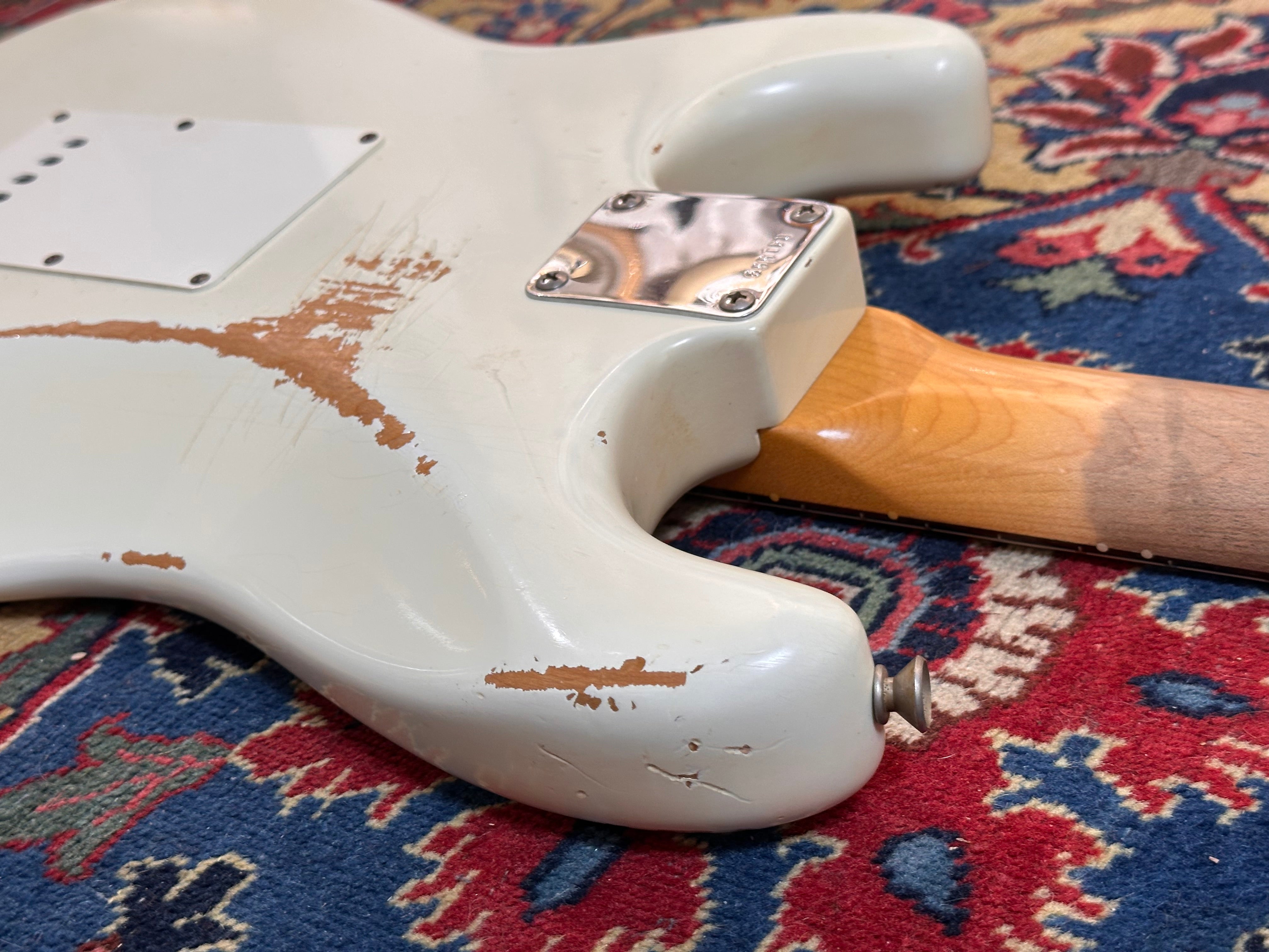 Fender Custom Shop '64 Heavy Relic (SRV Charley Inspired) 2008 Olympic White