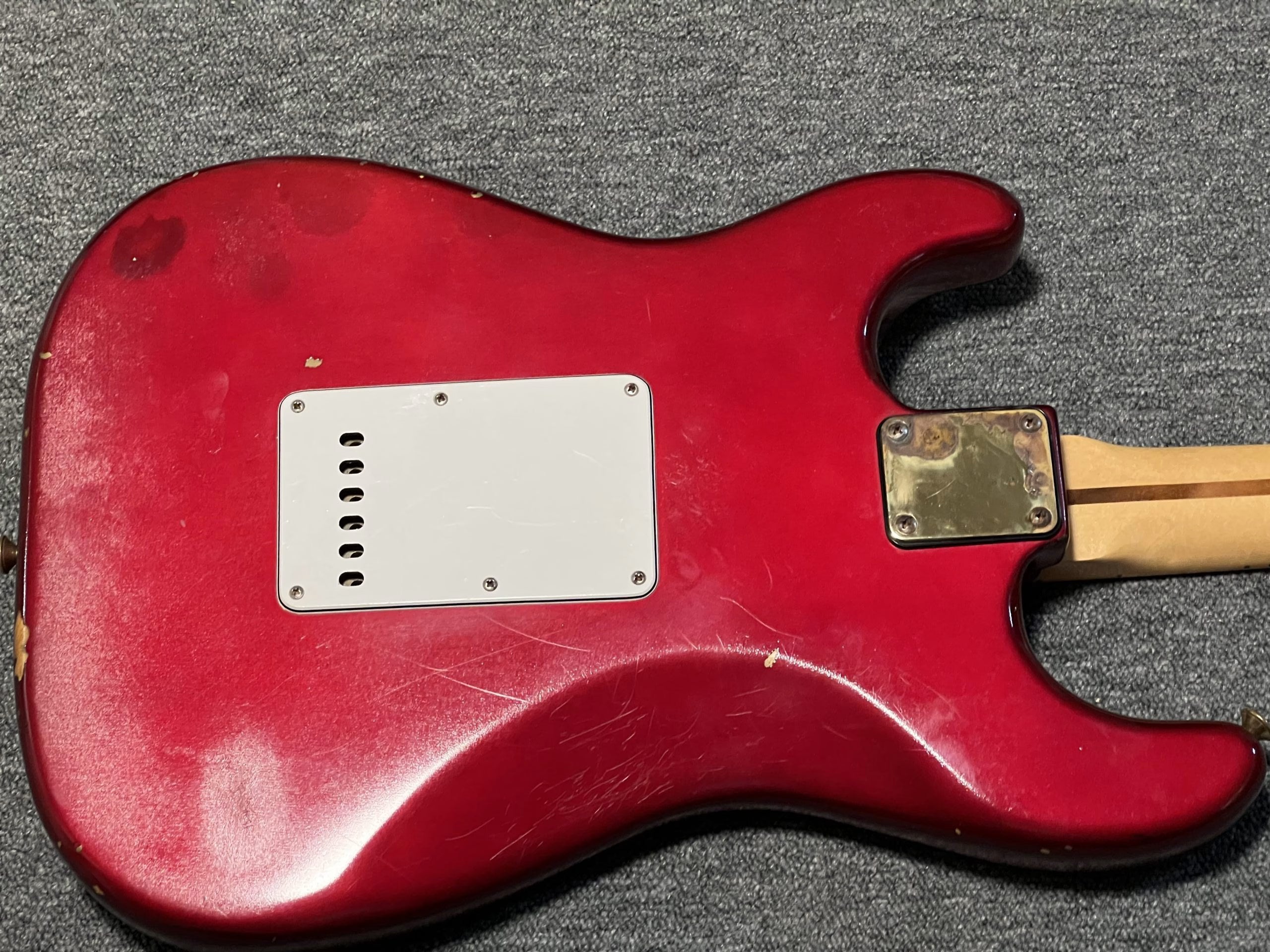 SOLD - 1980 The Strat Candy Apple Red