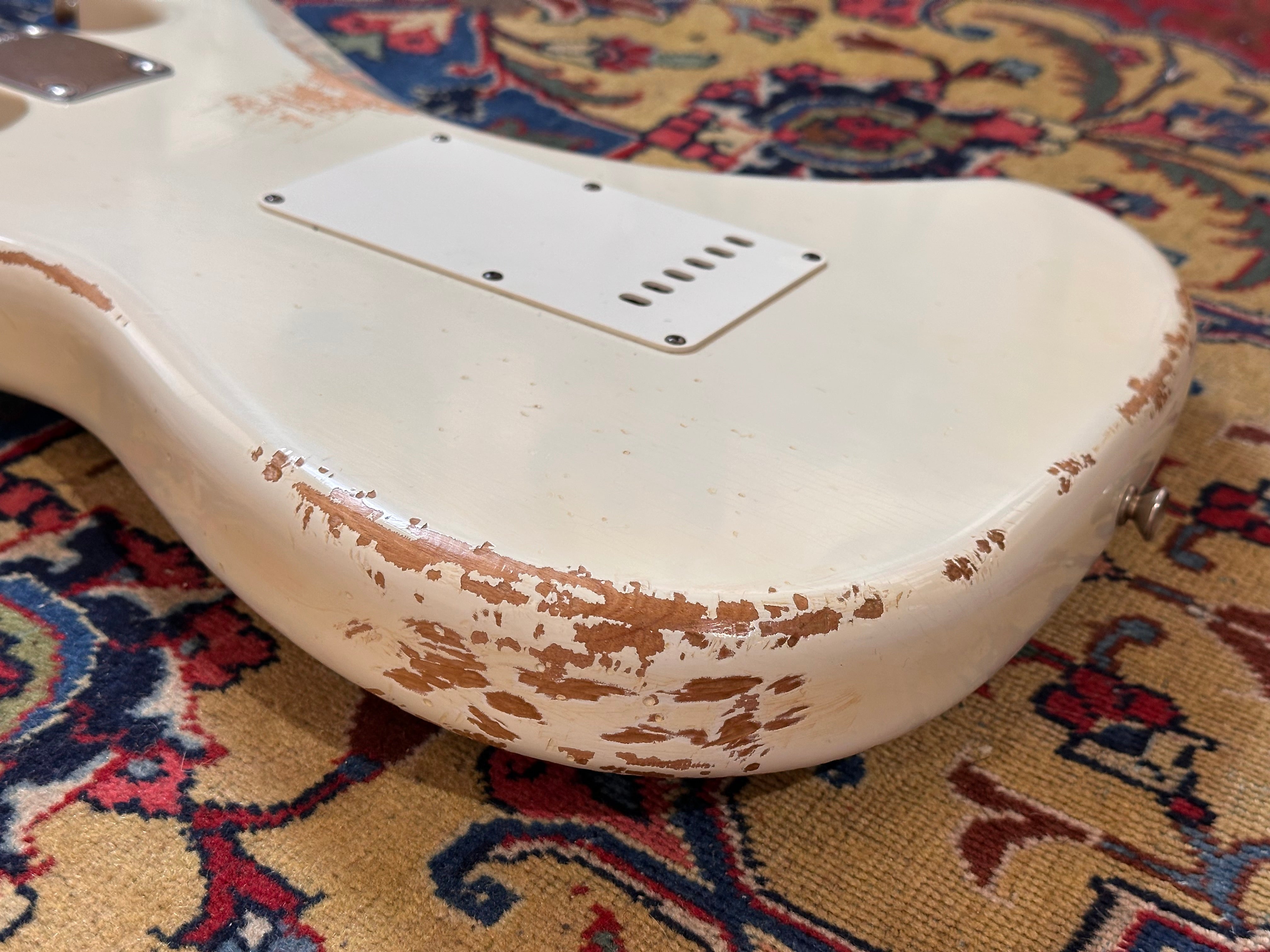 Fender Custom Shop '64 Heavy Relic (SRV Charley Inspired) 2008 Olympic White