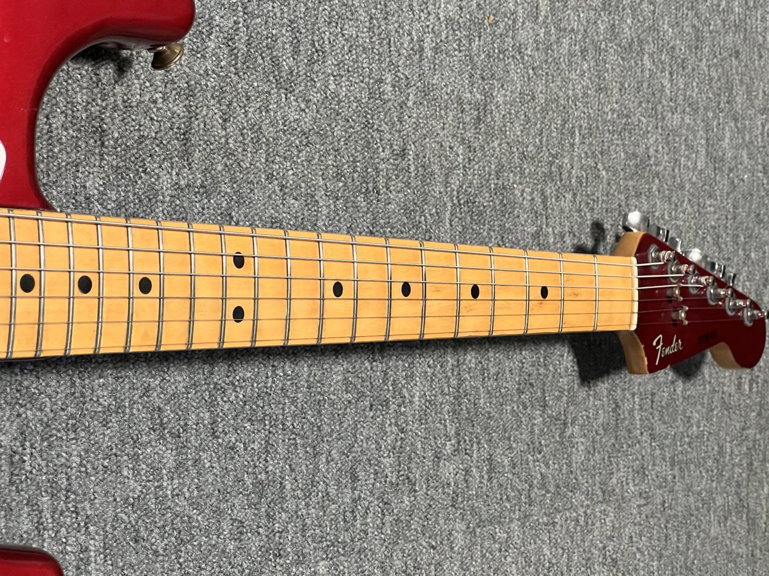 SOLD - 1980 The Strat Candy Apple Red