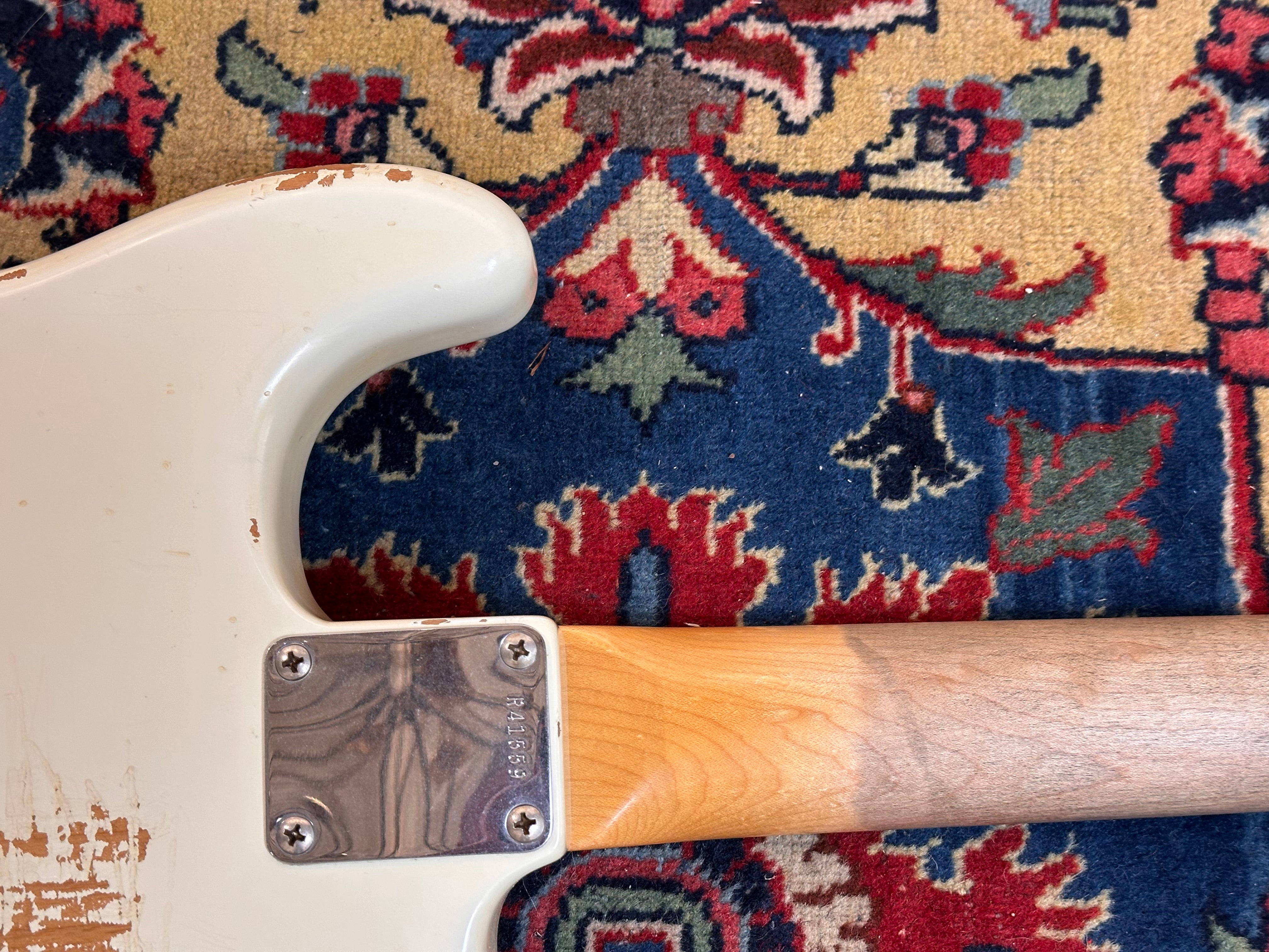 Fender Custom Shop '64 Heavy Relic (SRV Charley Inspired) 2008 Olympic White