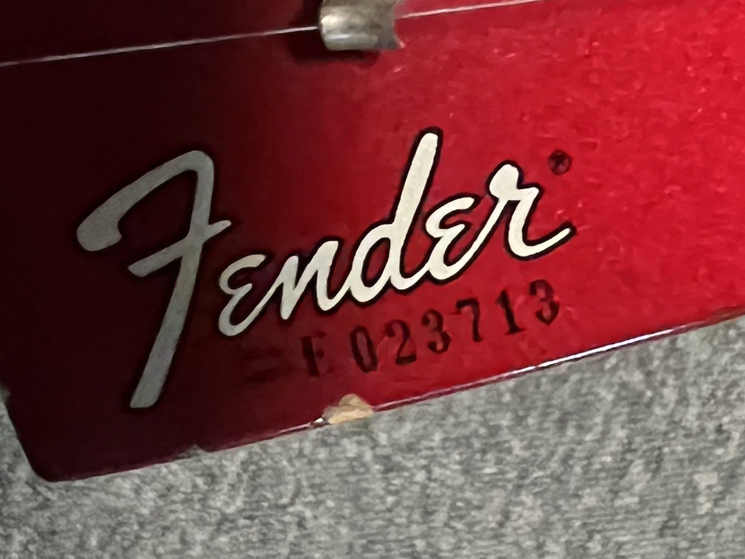 SOLD - 1980 The Strat Candy Apple Red