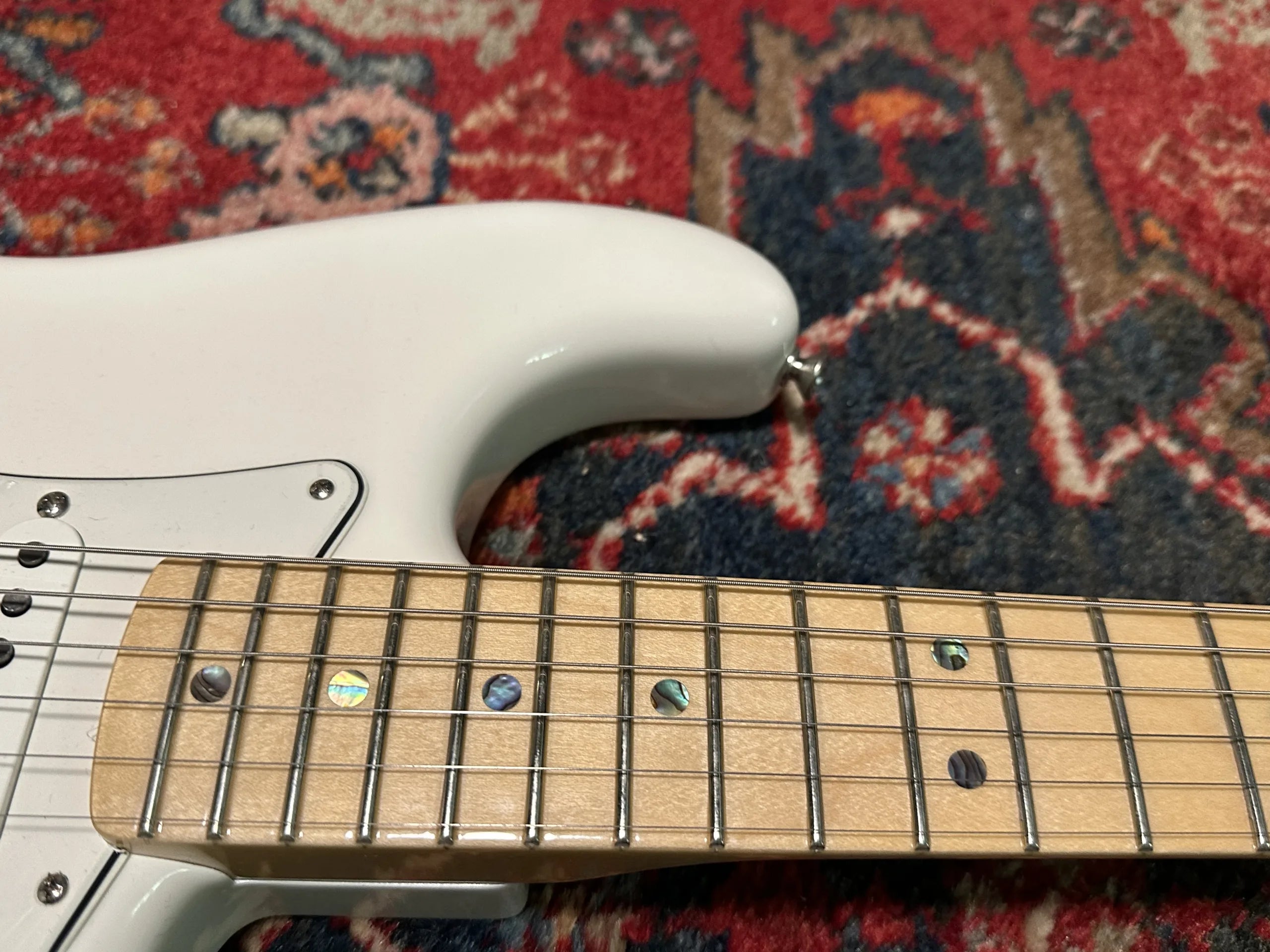 SOLD - 2023 Fender Custom Shop Robin Trower Signature NOS Stratocaster Arctic White