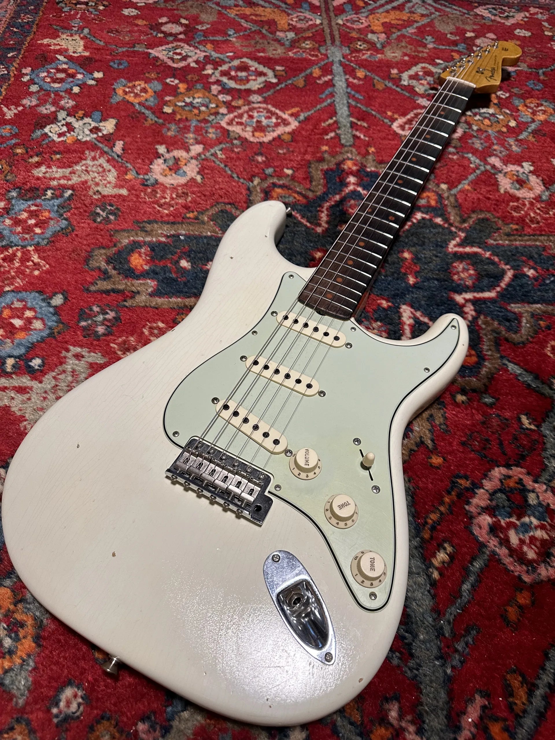 SOLD - 2018 Fender Custom Shop '59 NAMM LTD Vcus Journeyman Stratocaster Olympic White