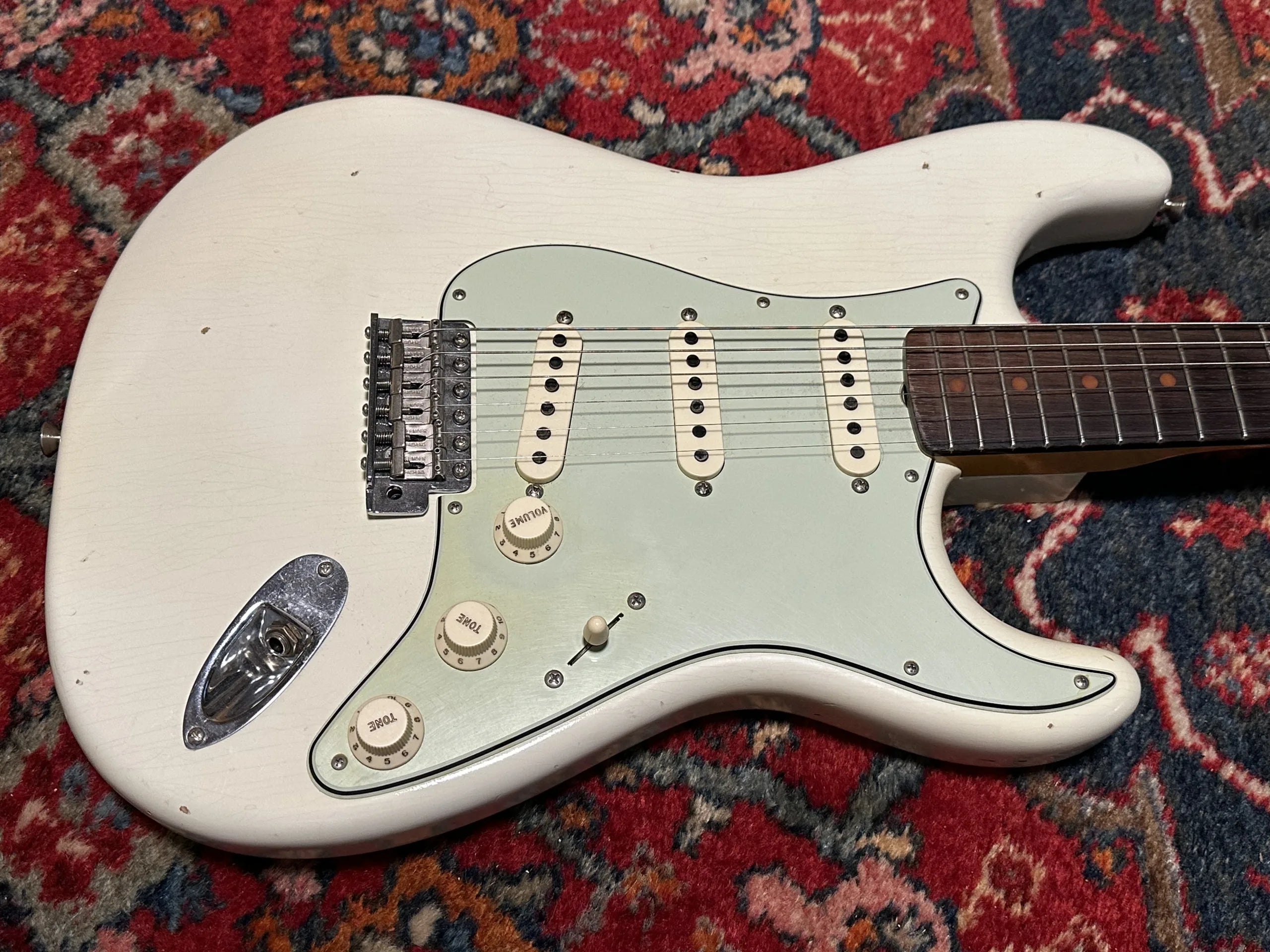 SOLD - 2018 Fender Custom Shop '59 NAMM LTD Vcus Journeyman Stratocaster Olympic White