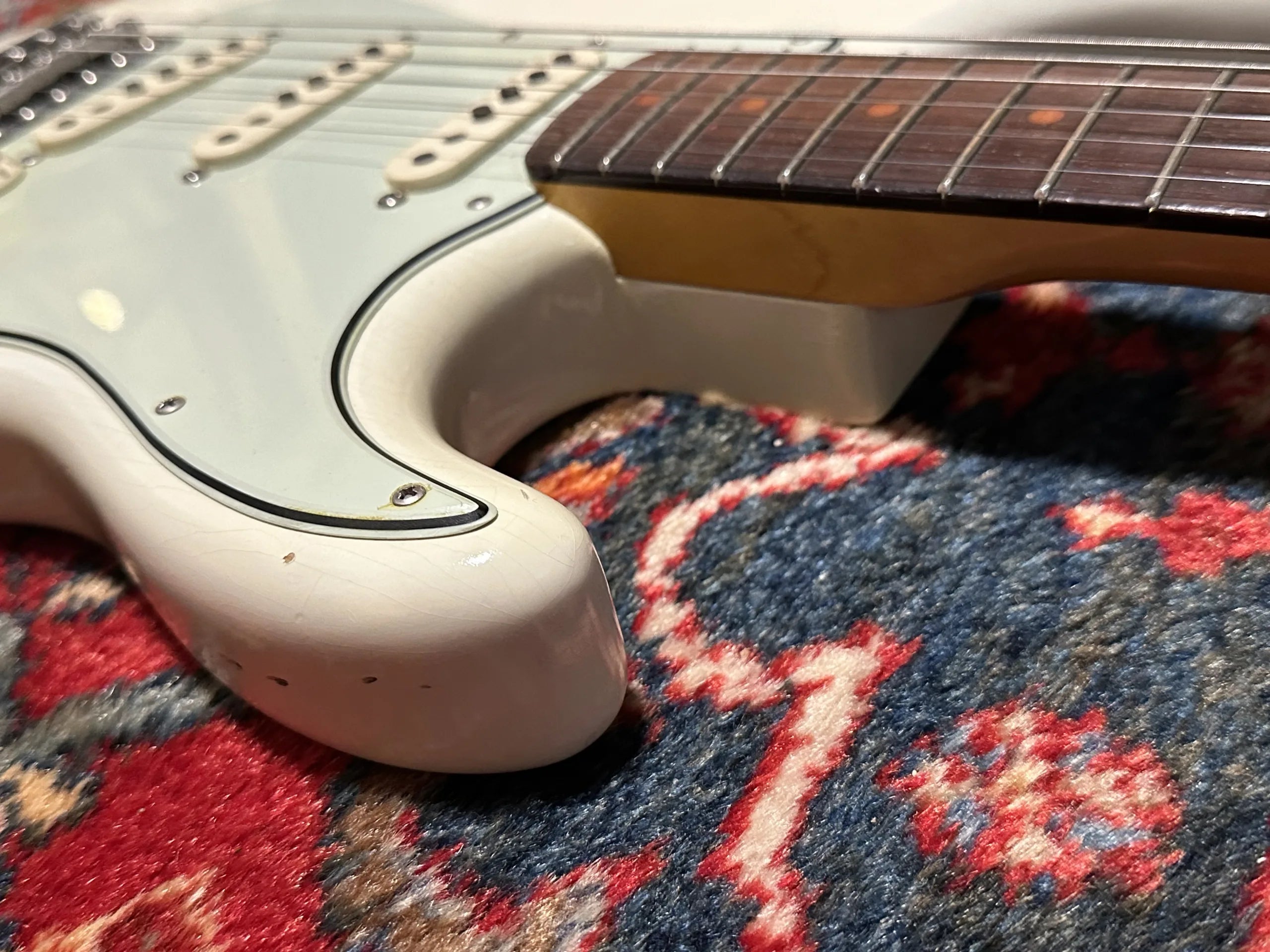 SOLD - 2018 Fender Custom Shop '59 NAMM LTD Vcus Journeyman Stratocaster Olympic White