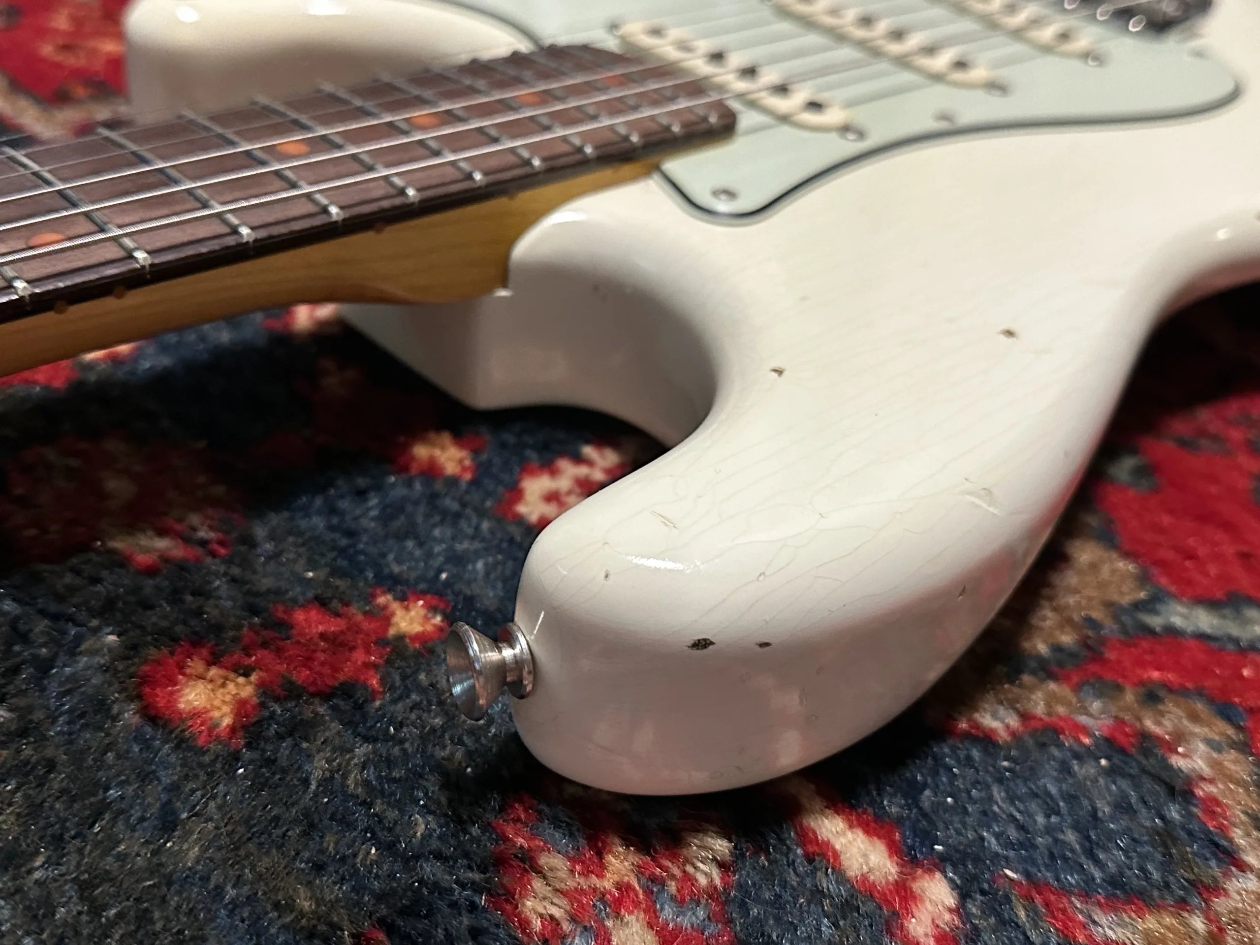 SOLD - 2018 Fender Custom Shop '59 NAMM LTD Vcus Journeyman Stratocaster Olympic White