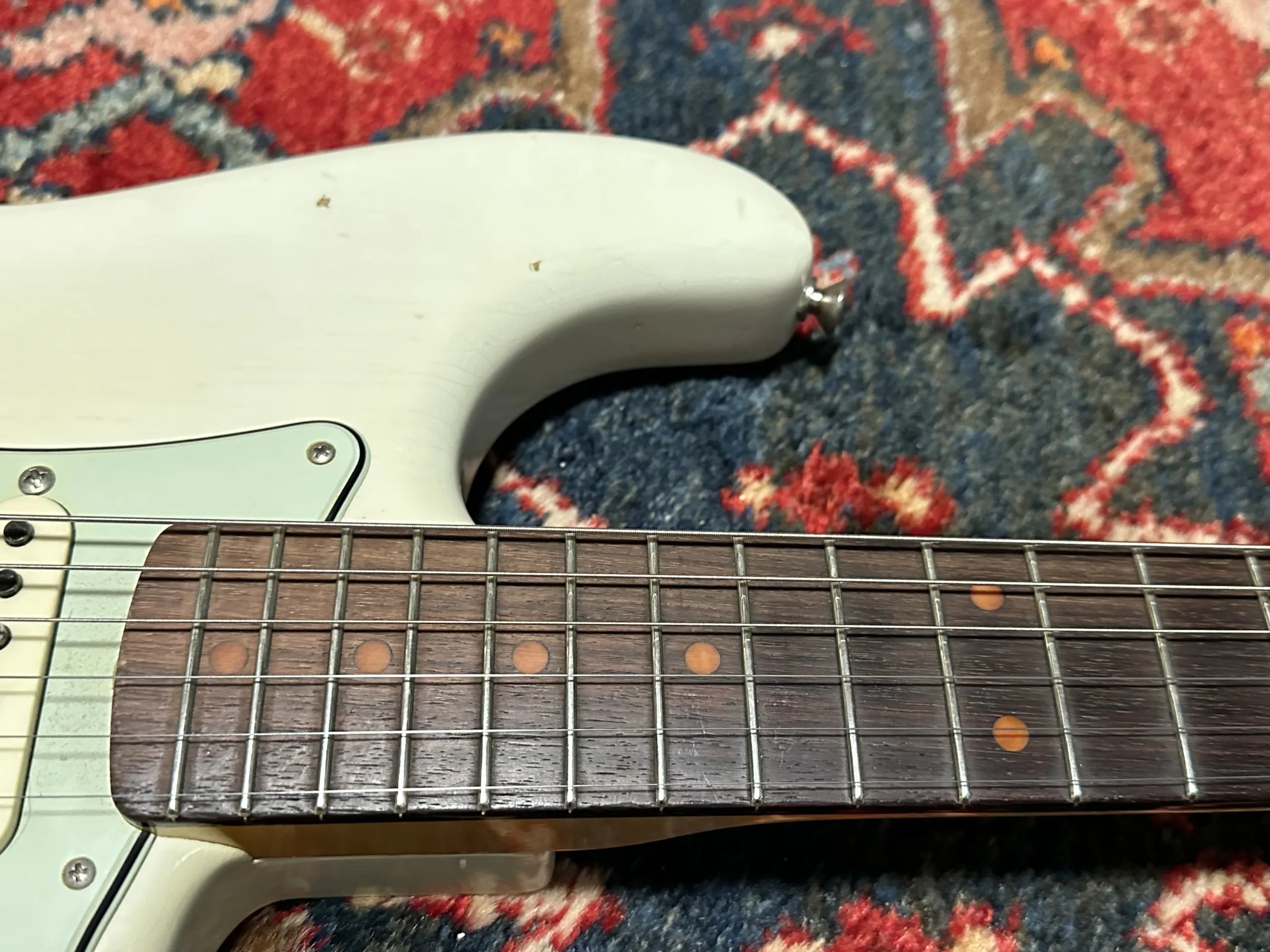SOLD - 2018 Fender Custom Shop '59 NAMM LTD Vcus Journeyman Stratocaster Olympic White