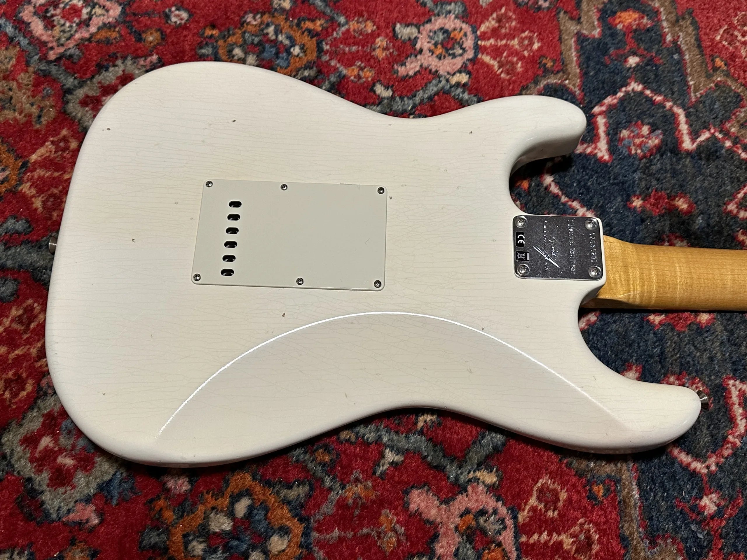 SOLD - 2018 Fender Custom Shop '59 NAMM LTD Vcus Journeyman Stratocaster Olympic White
