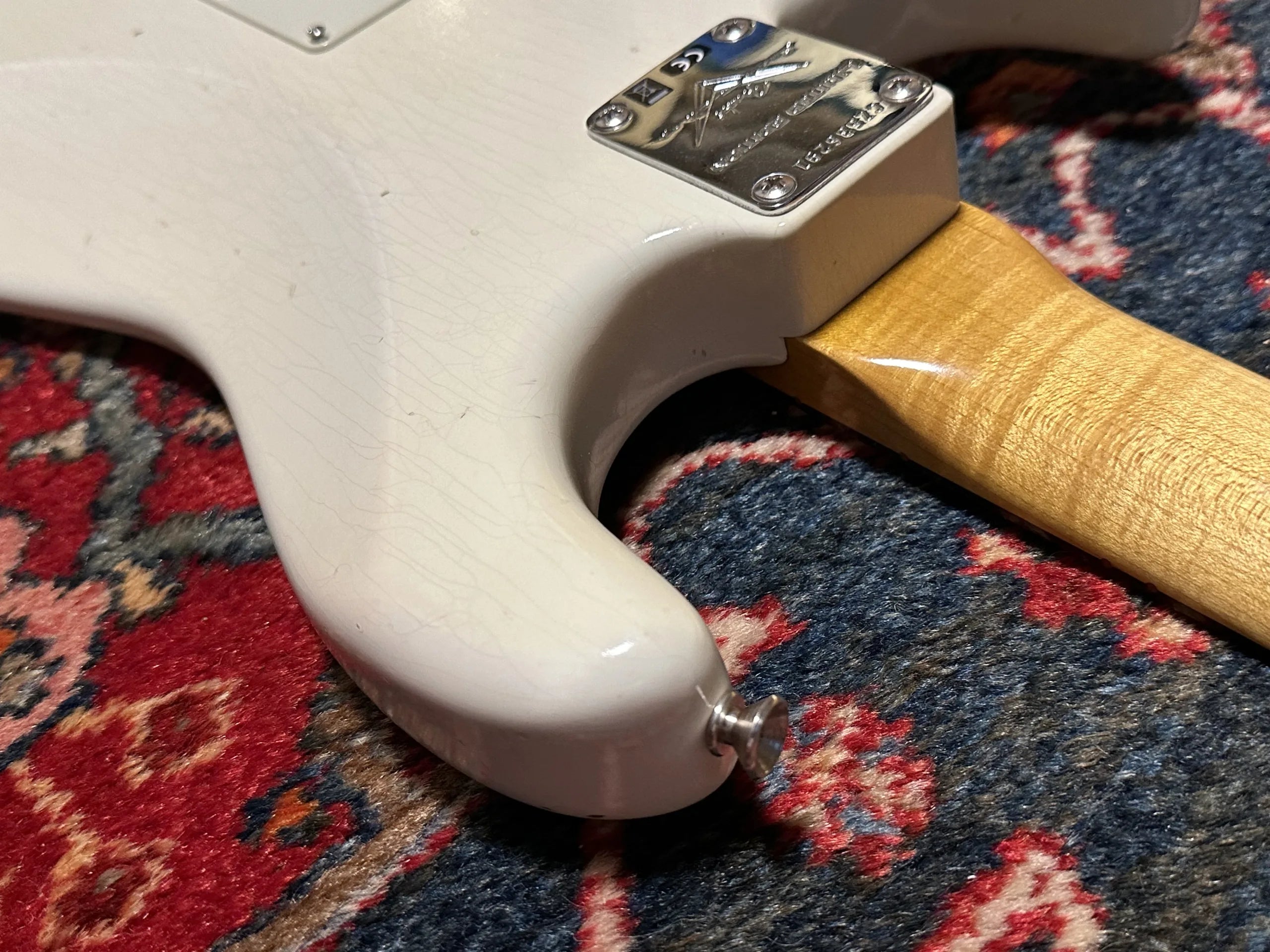 SOLD - 2018 Fender Custom Shop '59 NAMM LTD Vcus Journeyman Stratocaster Olympic White