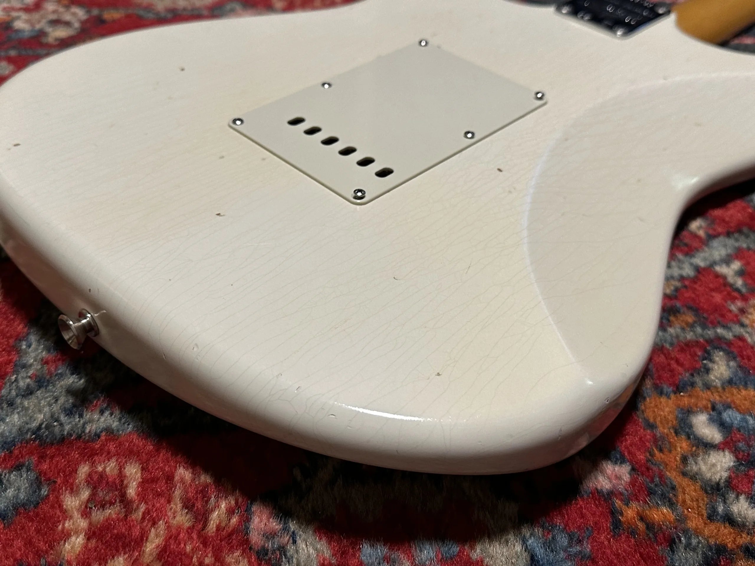 SOLD - 2018 Fender Custom Shop '59 NAMM LTD Vcus Journeyman Stratocaster Olympic White