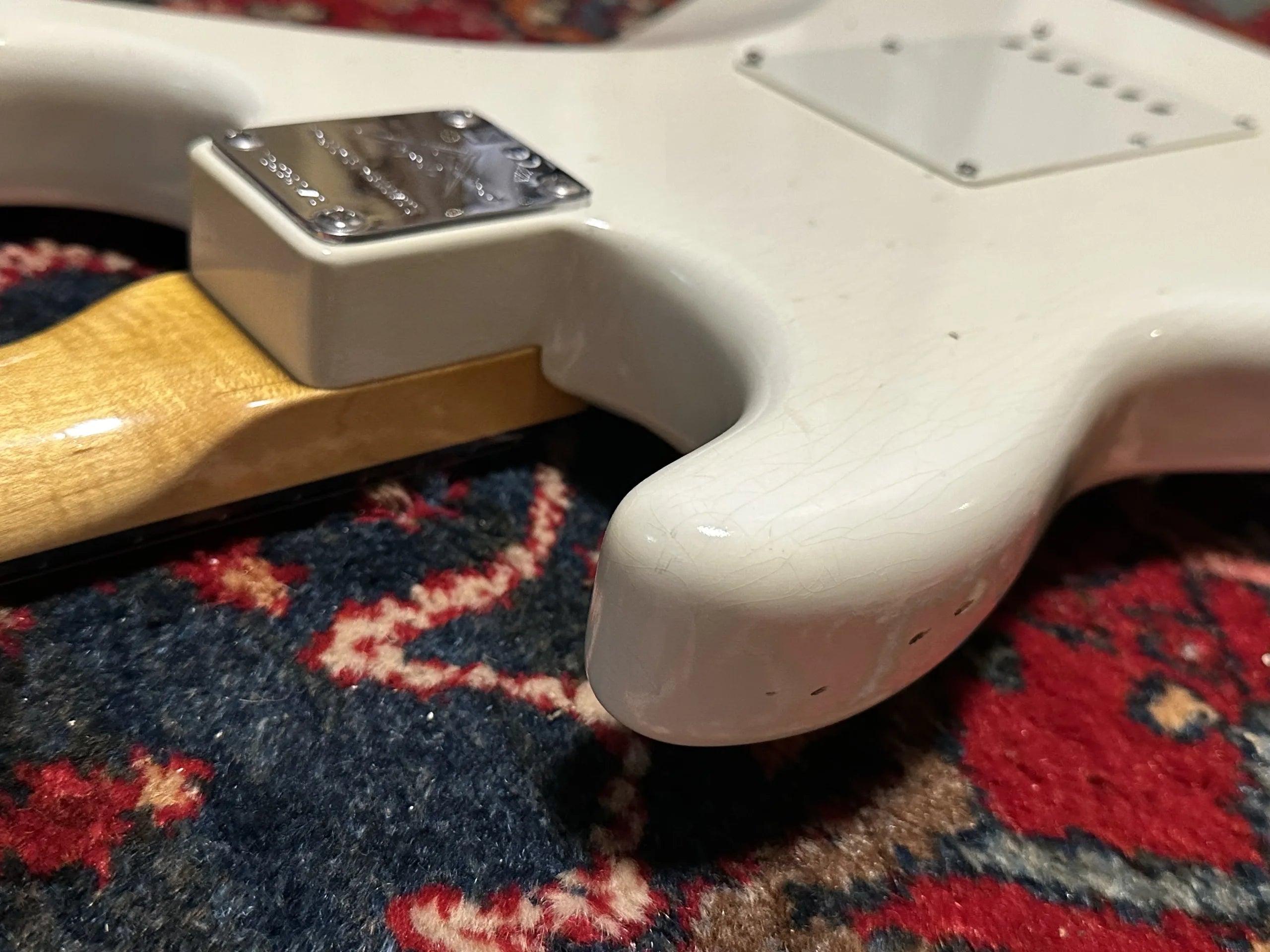 SOLD - 2018 Fender Custom Shop '59 NAMM LTD Vcus Journeyman Stratocaster Olympic White