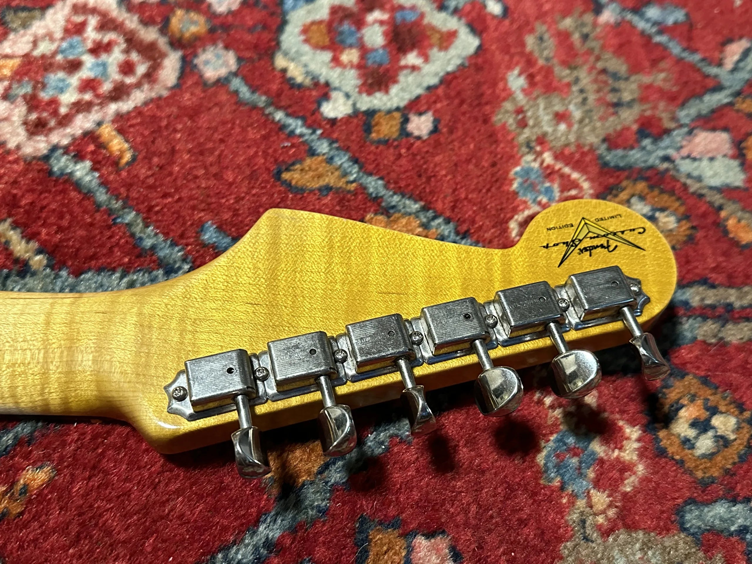 SOLD - 2018 Fender Custom Shop '59 NAMM LTD Vcus Journeyman Stratocaster Olympic White
