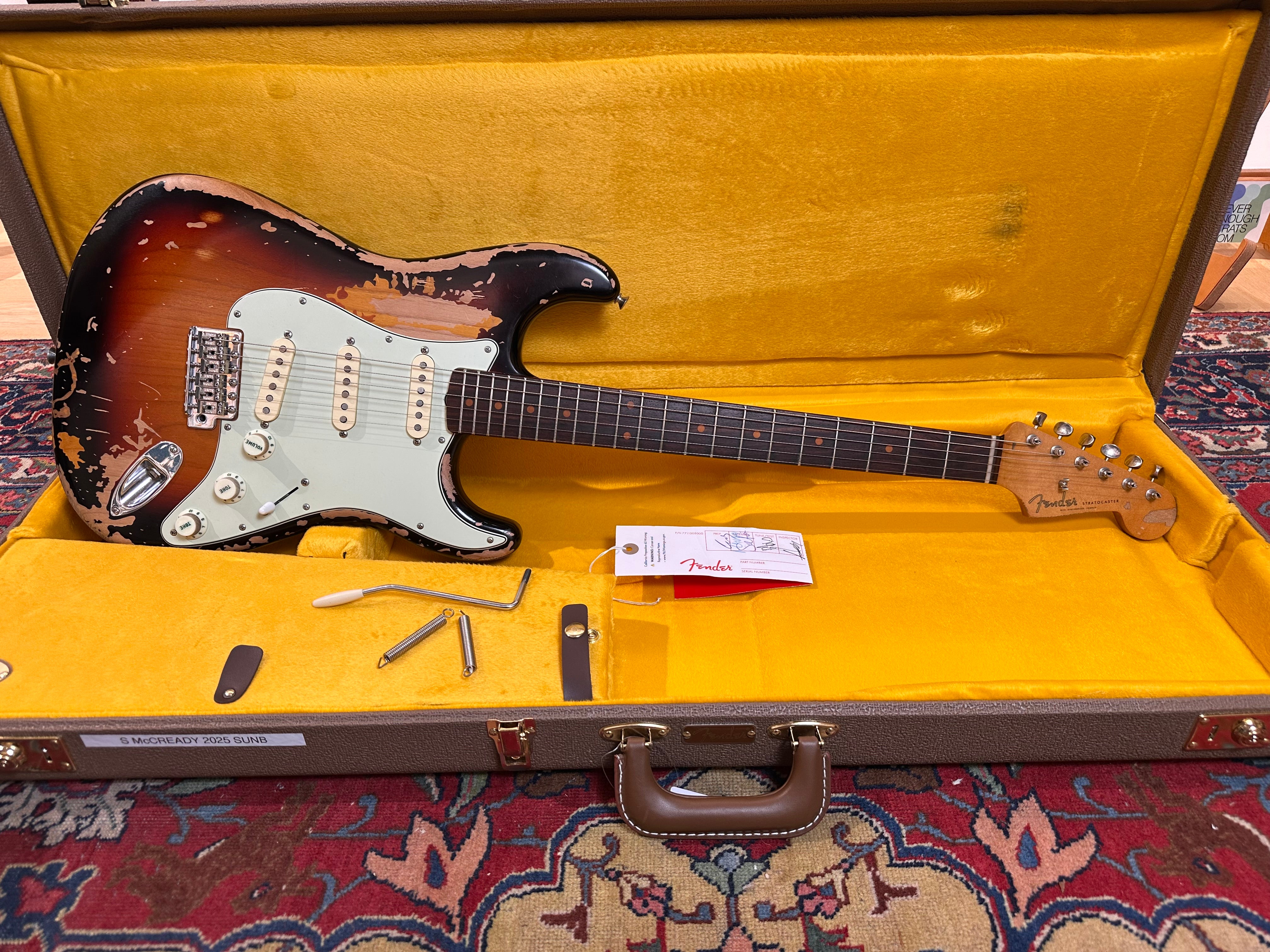 Fender Mike McCready Stratocaster 2025 Sunburst