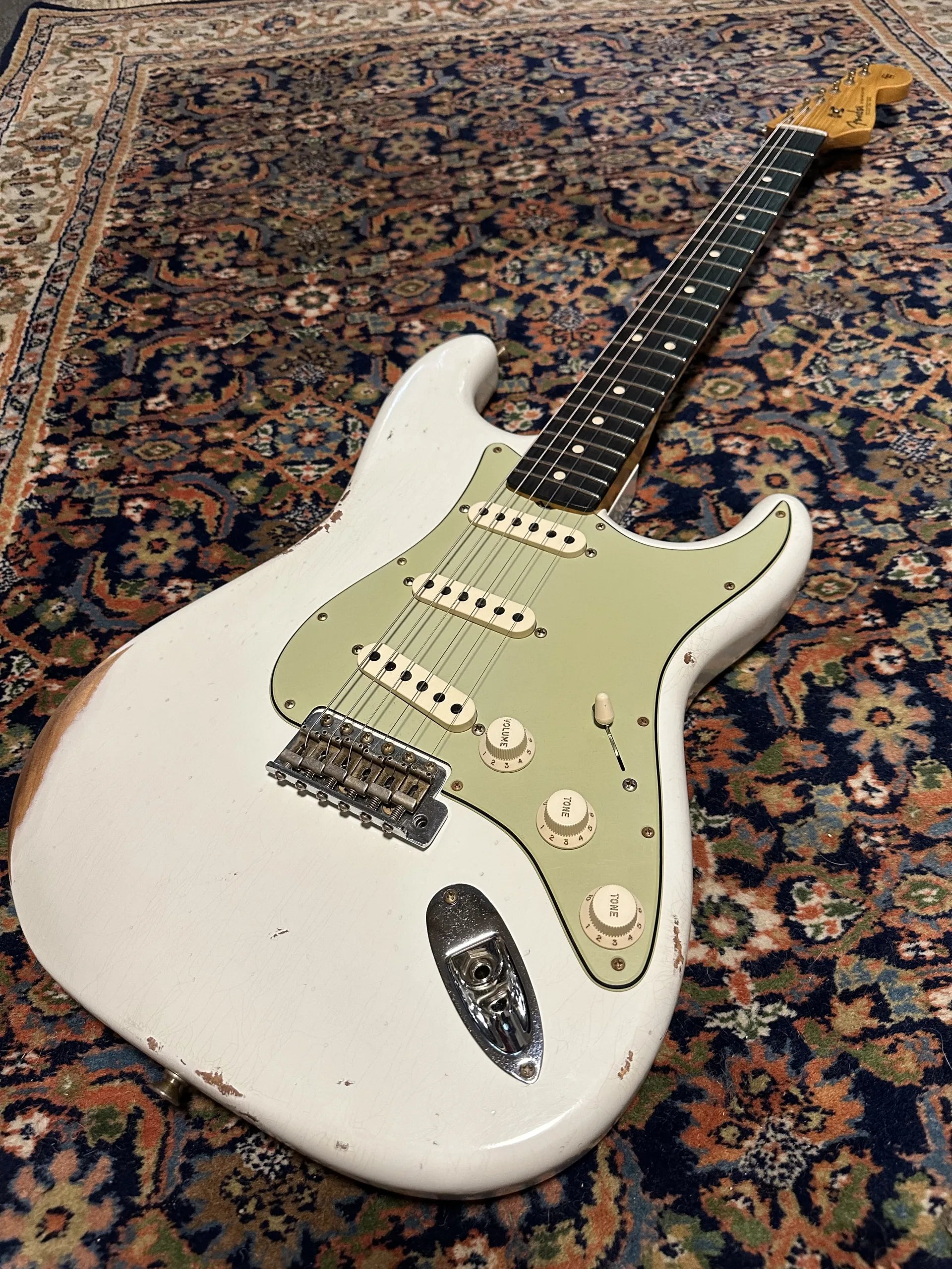 Fender Custom Shop '63 Relic Stratocaster 2023 Olympic White