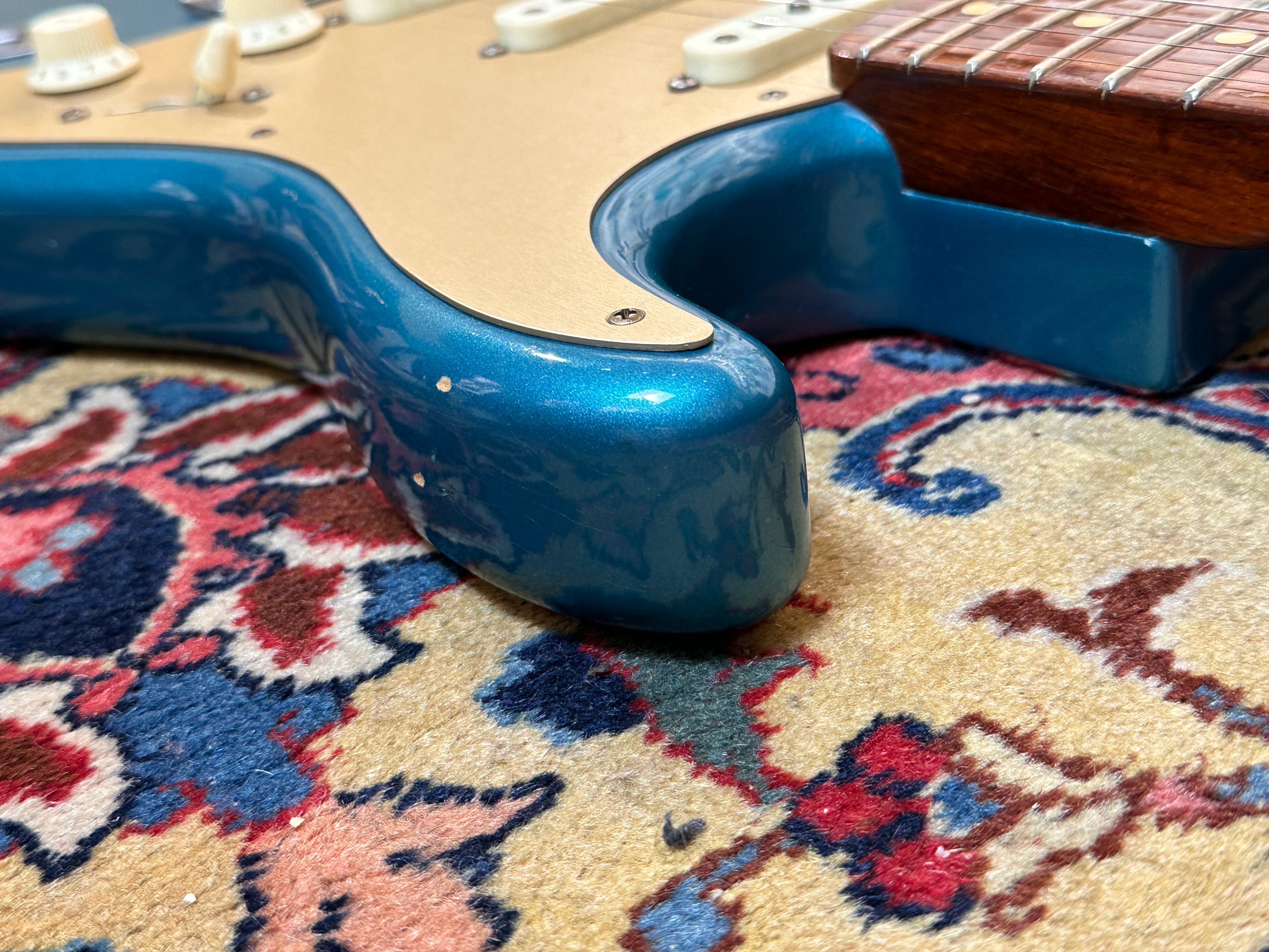 Fender Custom Shop '50s Solid Rosewood Neck Journeyman Stratocaster 2015 Ocean Turquoise