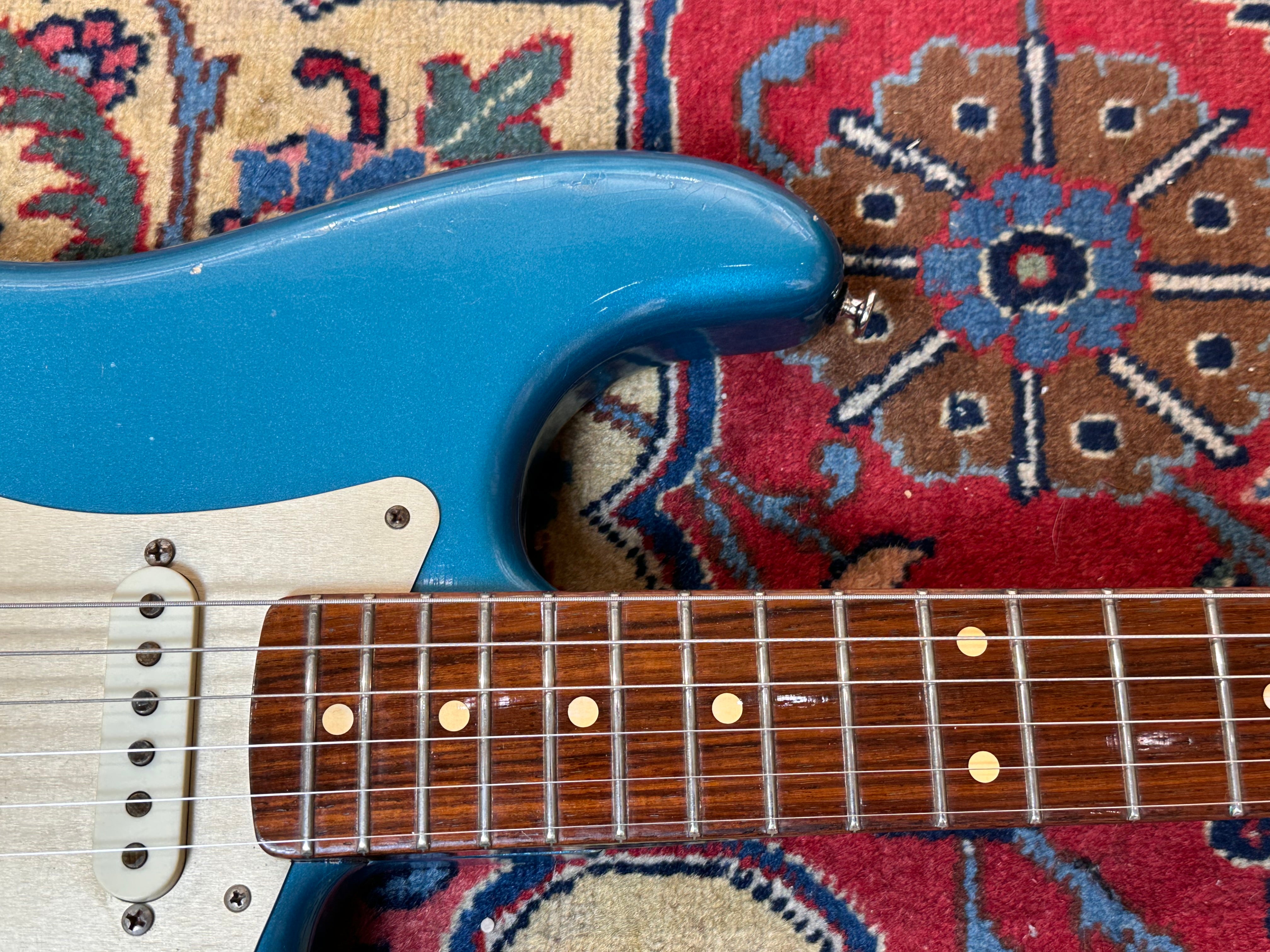 Fender Custom Shop '50s Solid Rosewood Neck Journeyman Stratocaster 2015 Ocean Turquoise