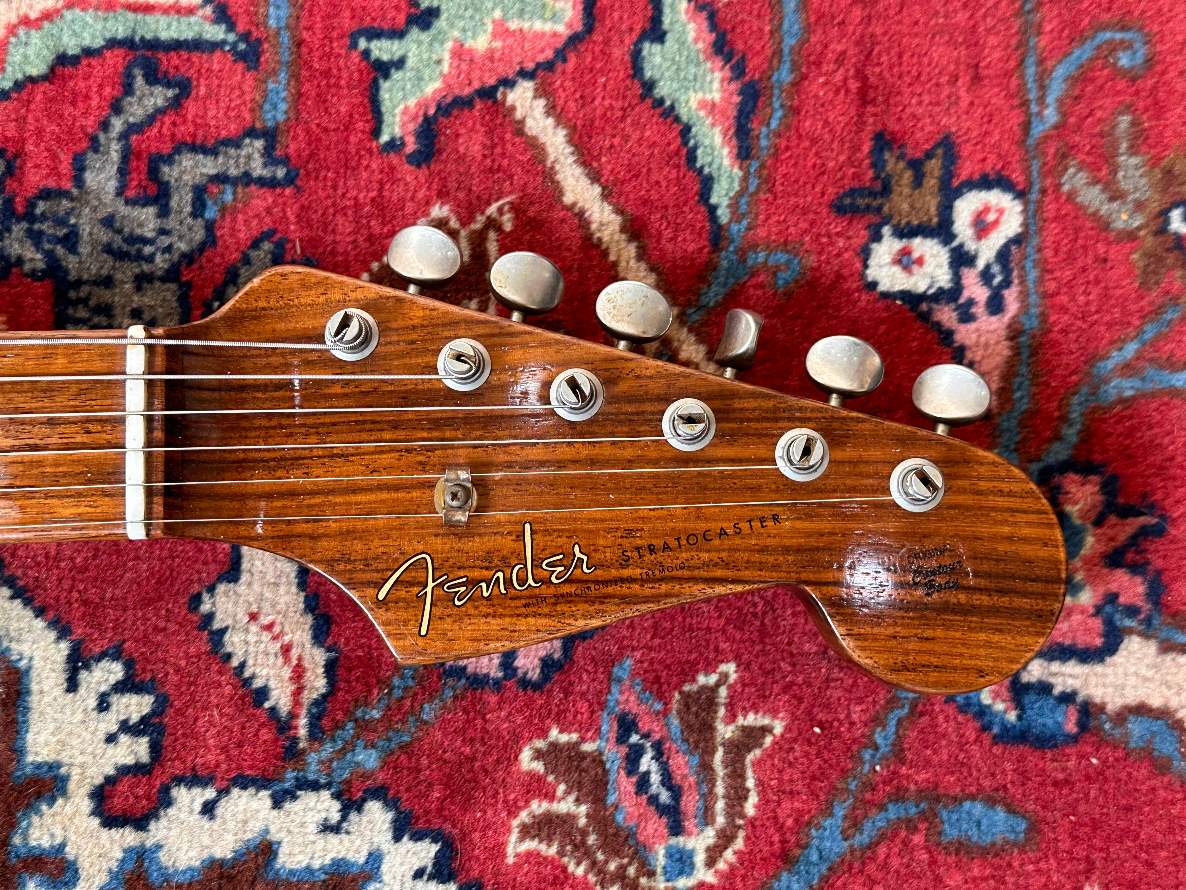 Fender Custom Shop '50s Solid Rosewood Neck Journeyman Stratocaster 2015 Ocean Turquoise