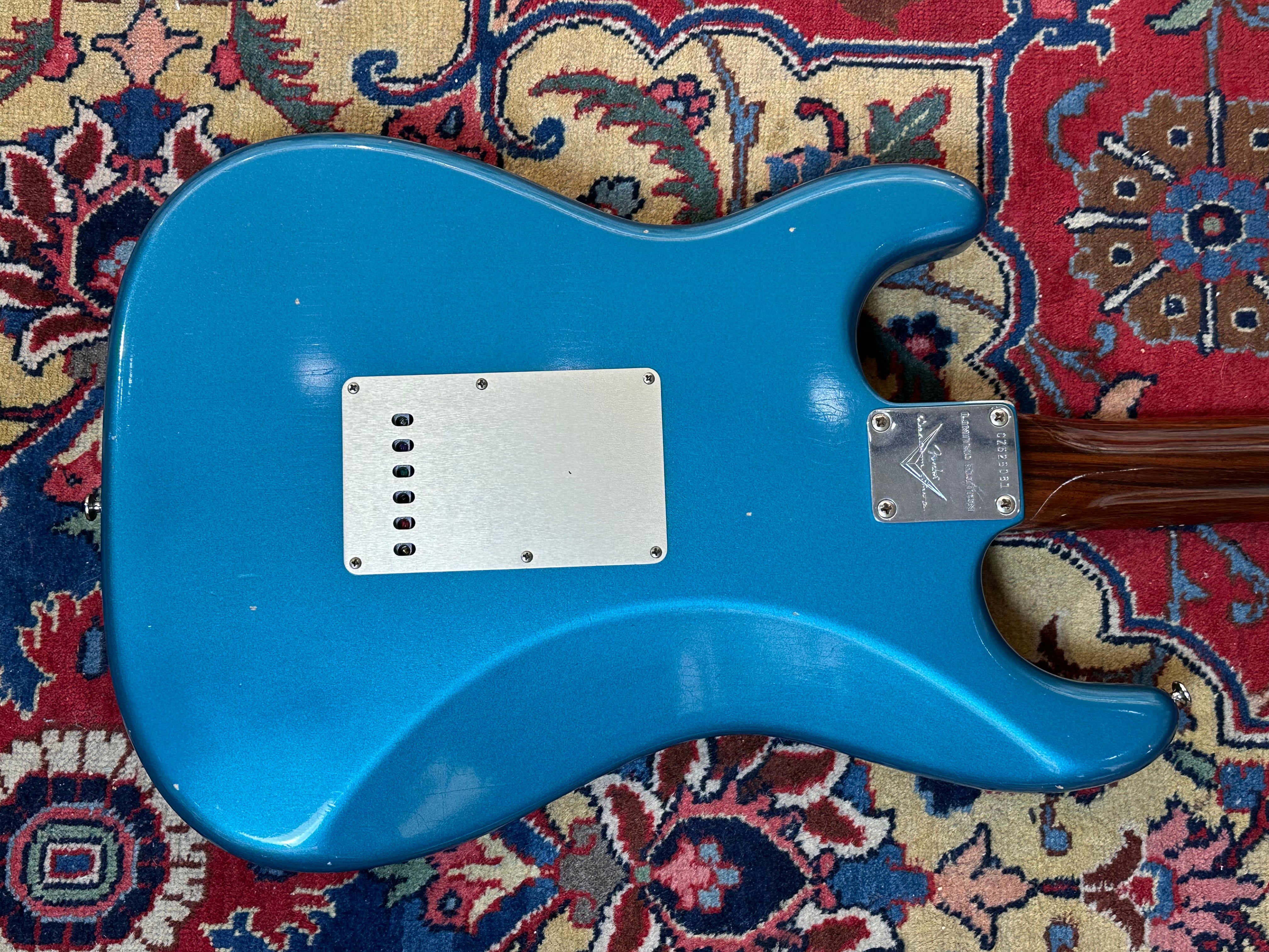 Fender Custom Shop '50s Solid Rosewood Neck Journeyman Stratocaster 2015 Ocean Turquoise