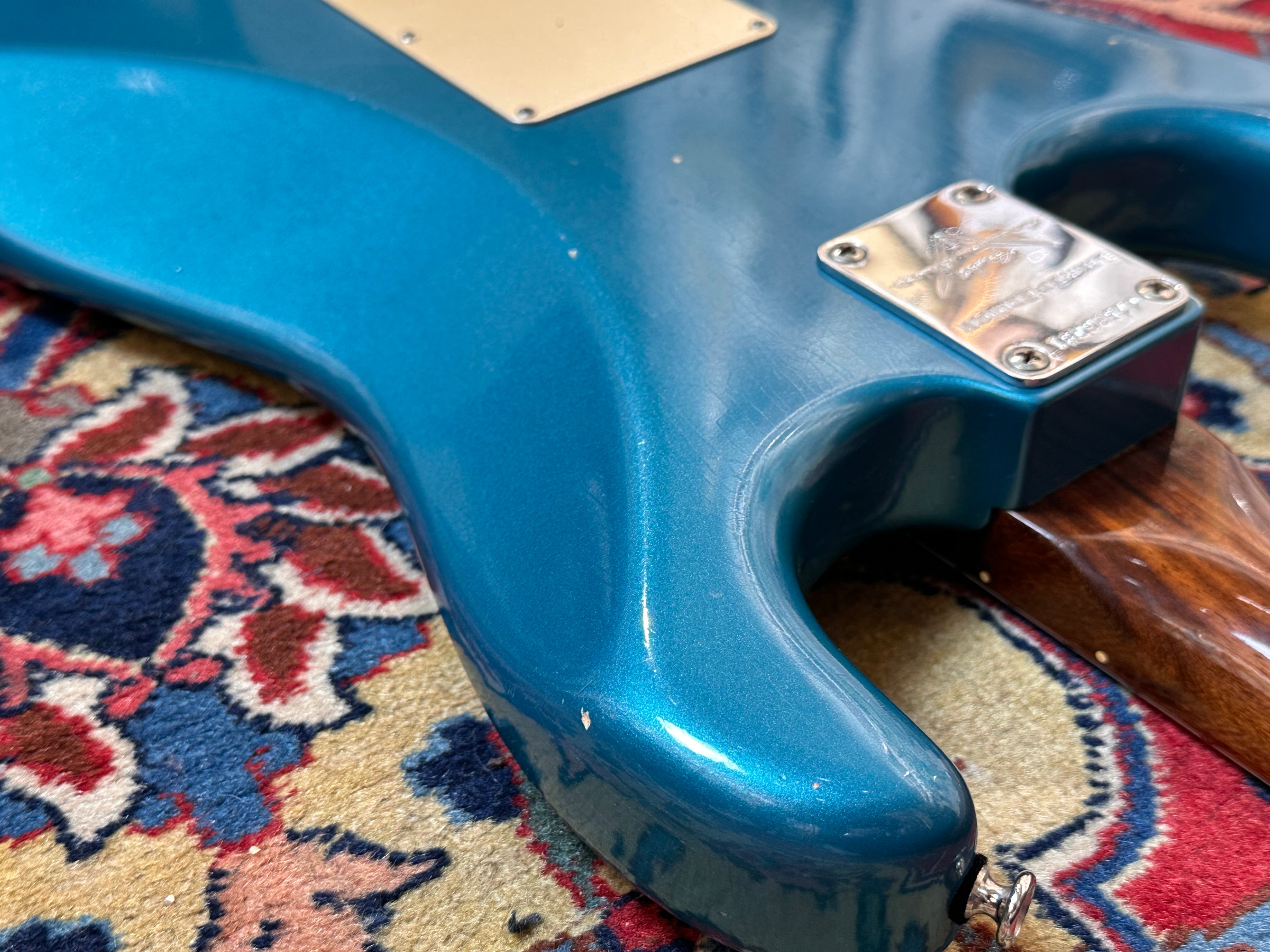 Fender Custom Shop '50s Solid Rosewood Neck Journeyman Stratocaster 2015 Ocean Turquoise