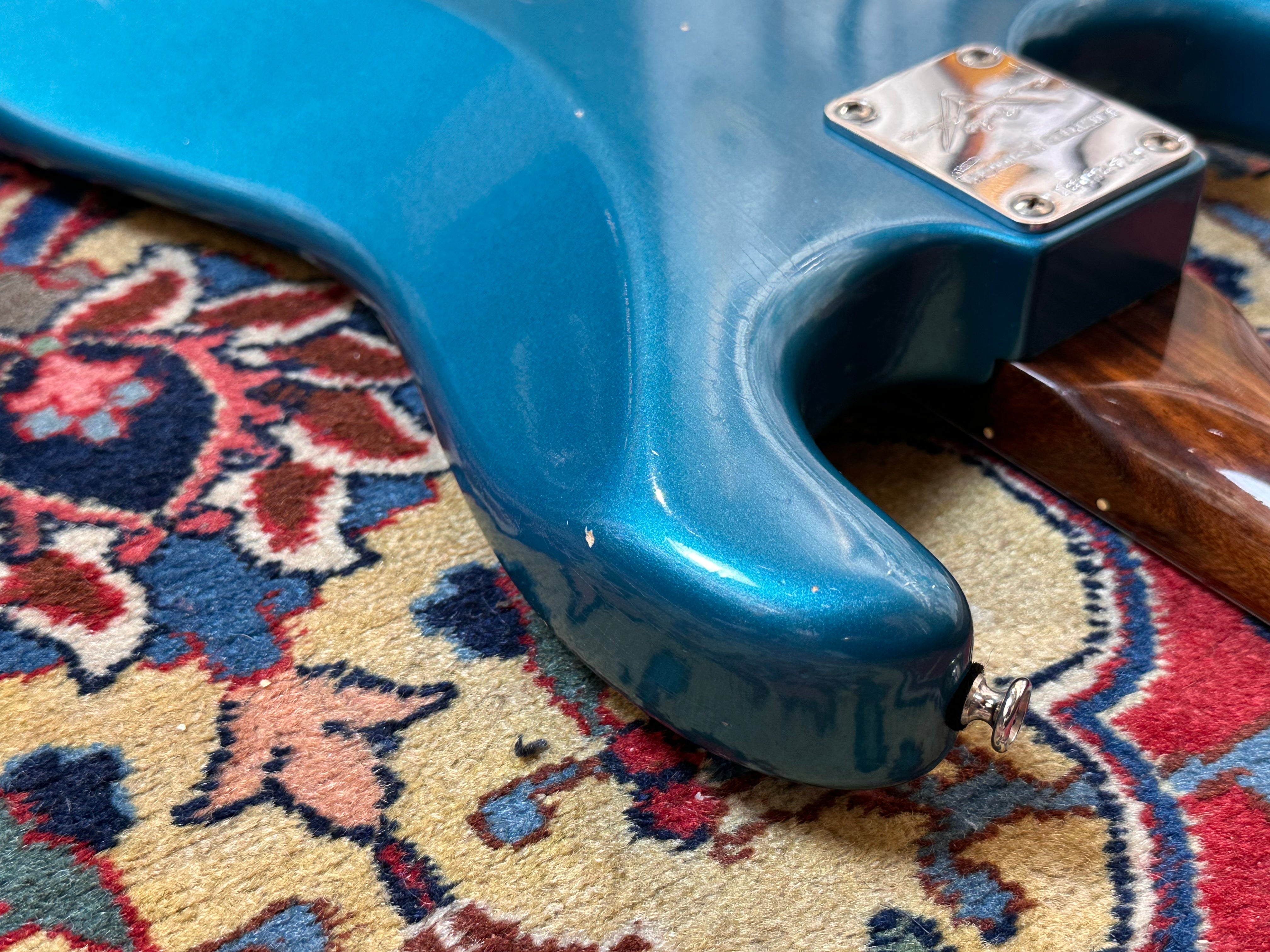 Fender Custom Shop '50s Solid Rosewood Neck Journeyman Stratocaster 2015 Ocean Turquoise