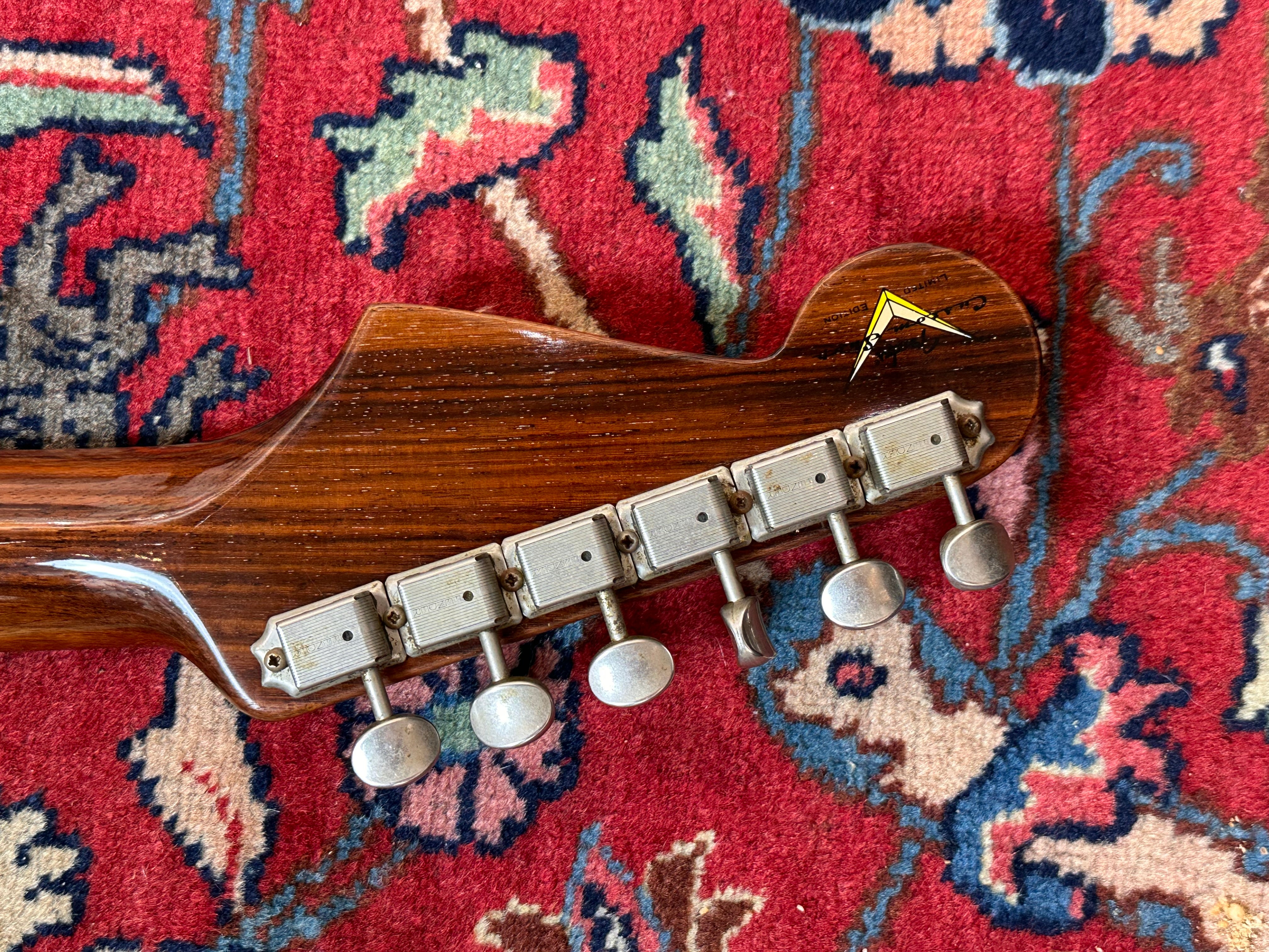 Fender Custom Shop '50s Solid Rosewood Neck Journeyman Stratocaster 2015 Ocean Turquoise