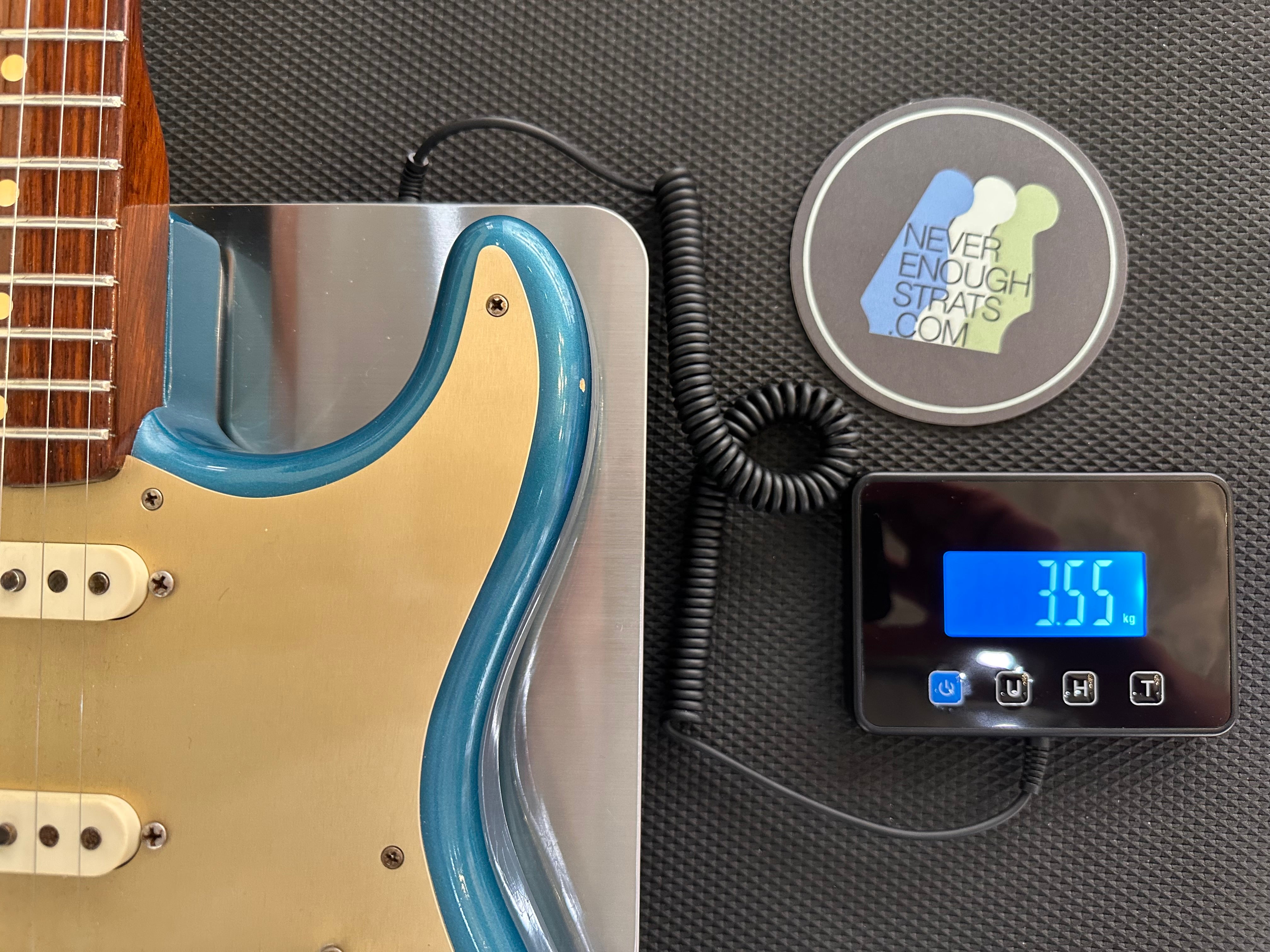 Fender Custom Shop '50s Solid Rosewood Neck Journeyman Stratocaster 2015 Ocean Turquoise