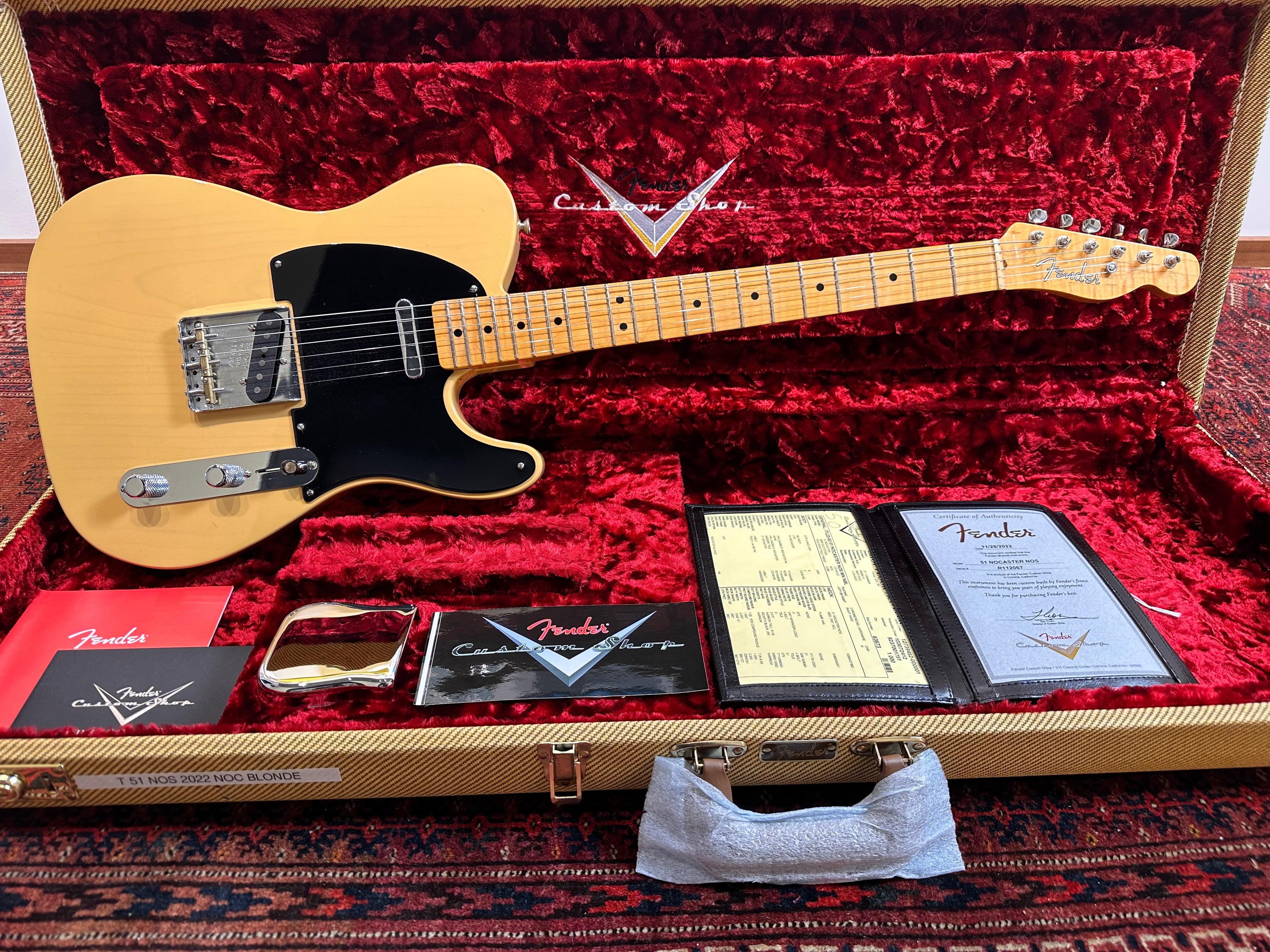 Fender Custom Shop '51 NOS Nocaster 2022 Blonde
