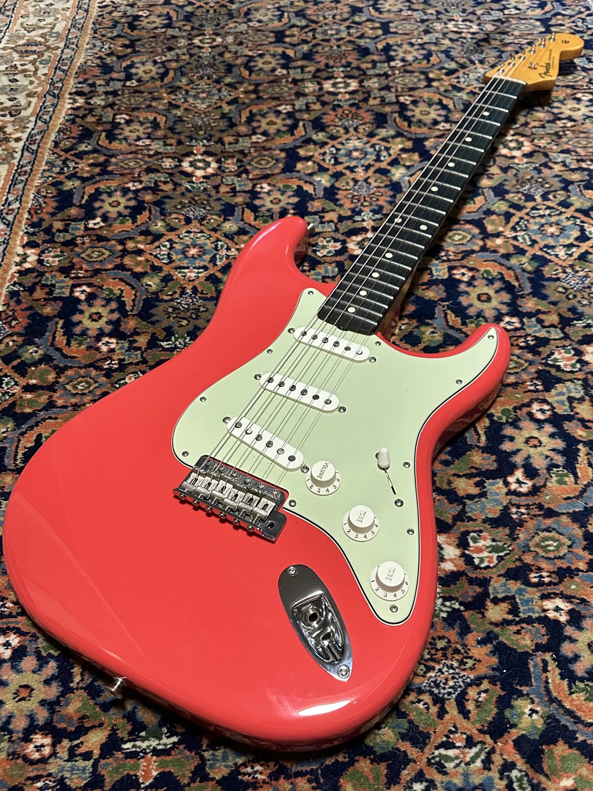 SOLD - 2017 Fender Custom Shop '59 NOS Josefina Campos pickups Stratocaster Fiesta Red