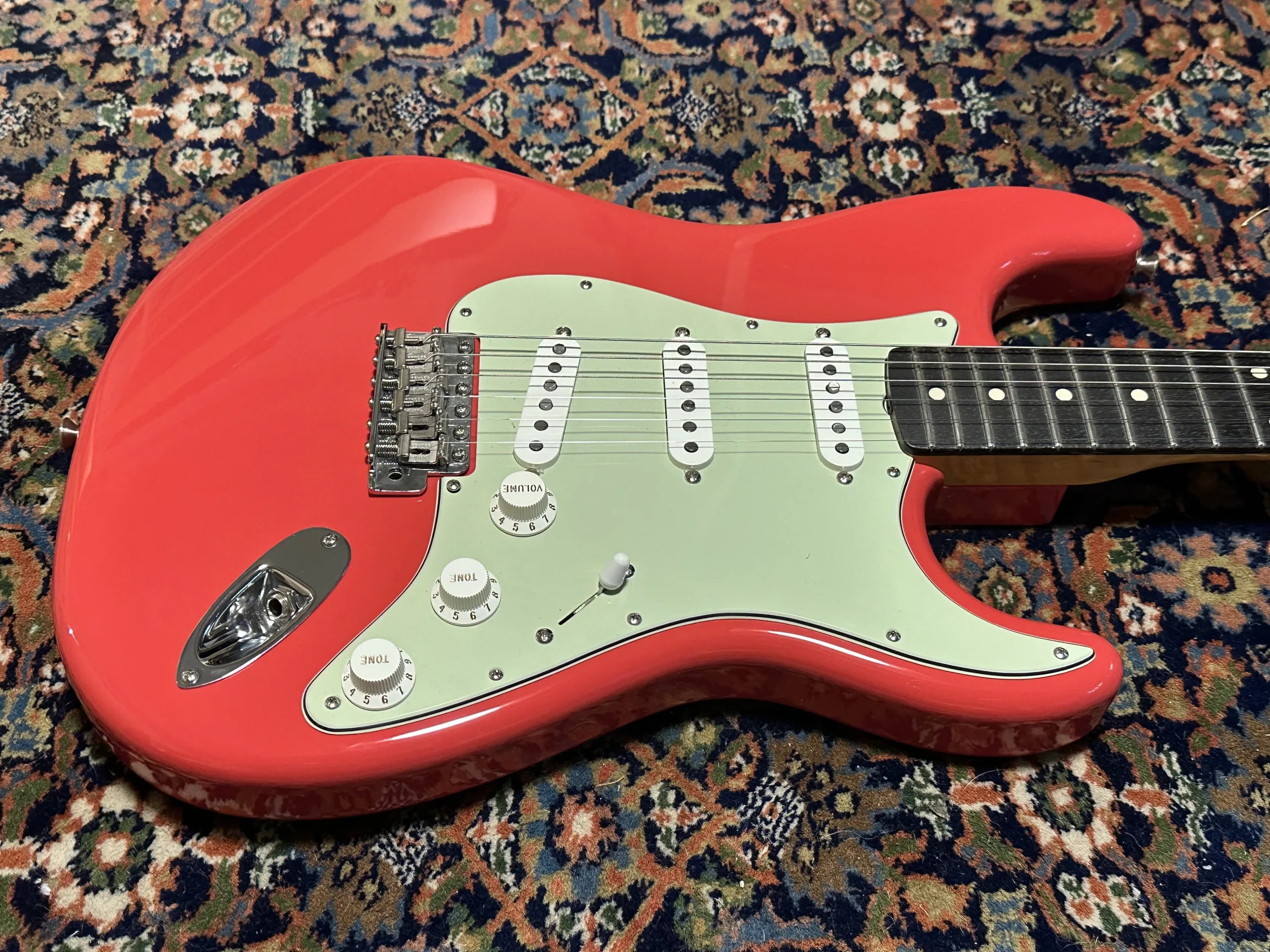 SOLD - 2017 Fender Custom Shop '59 NOS Josefina Campos pickups Stratocaster Fiesta Red