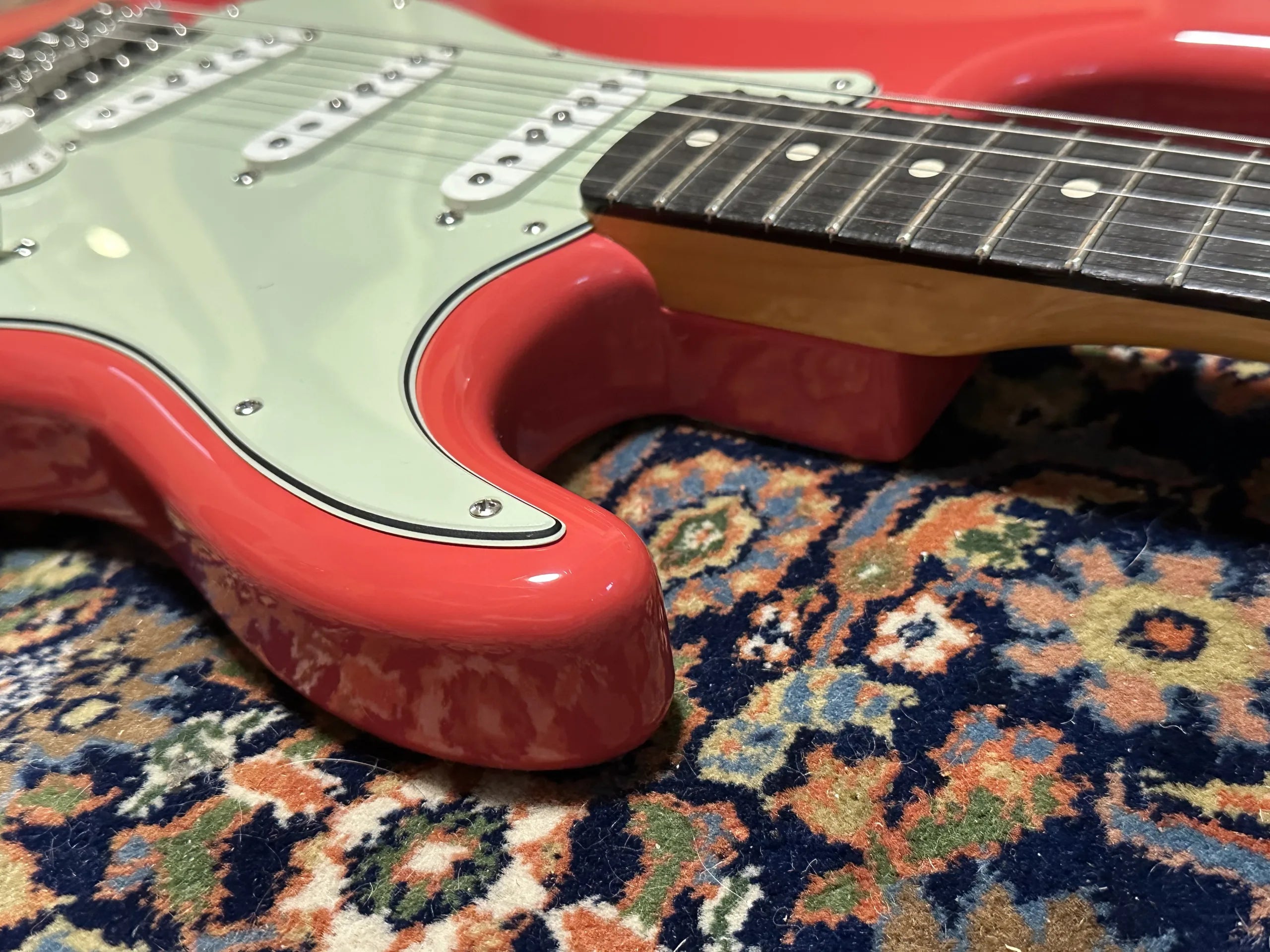 SOLD - 2017 Fender Custom Shop '59 NOS Josefina Campos pickups Stratocaster Fiesta Red