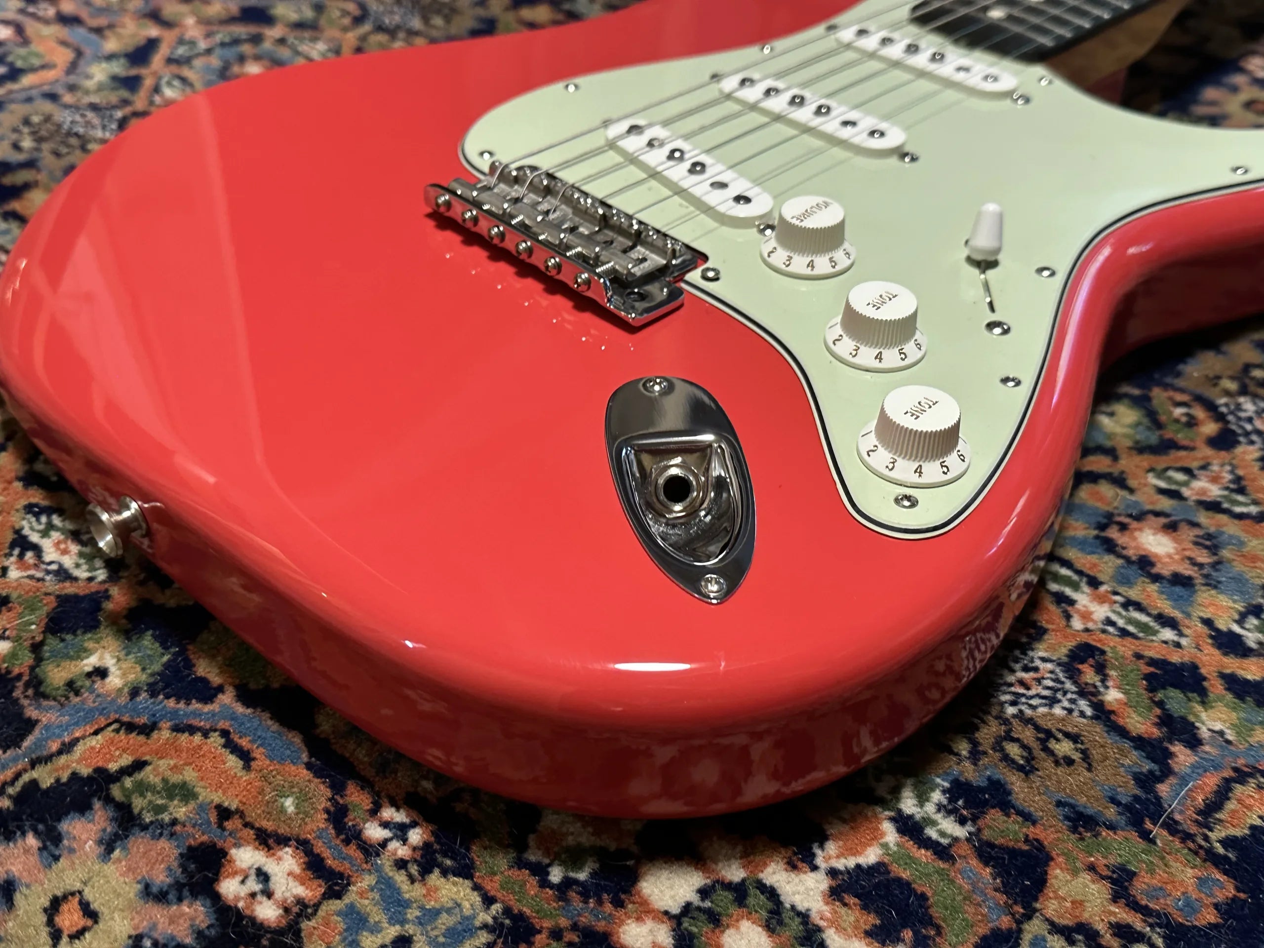 SOLD - 2017 Fender Custom Shop '59 NOS Josefina Campos pickups Stratocaster Fiesta Red