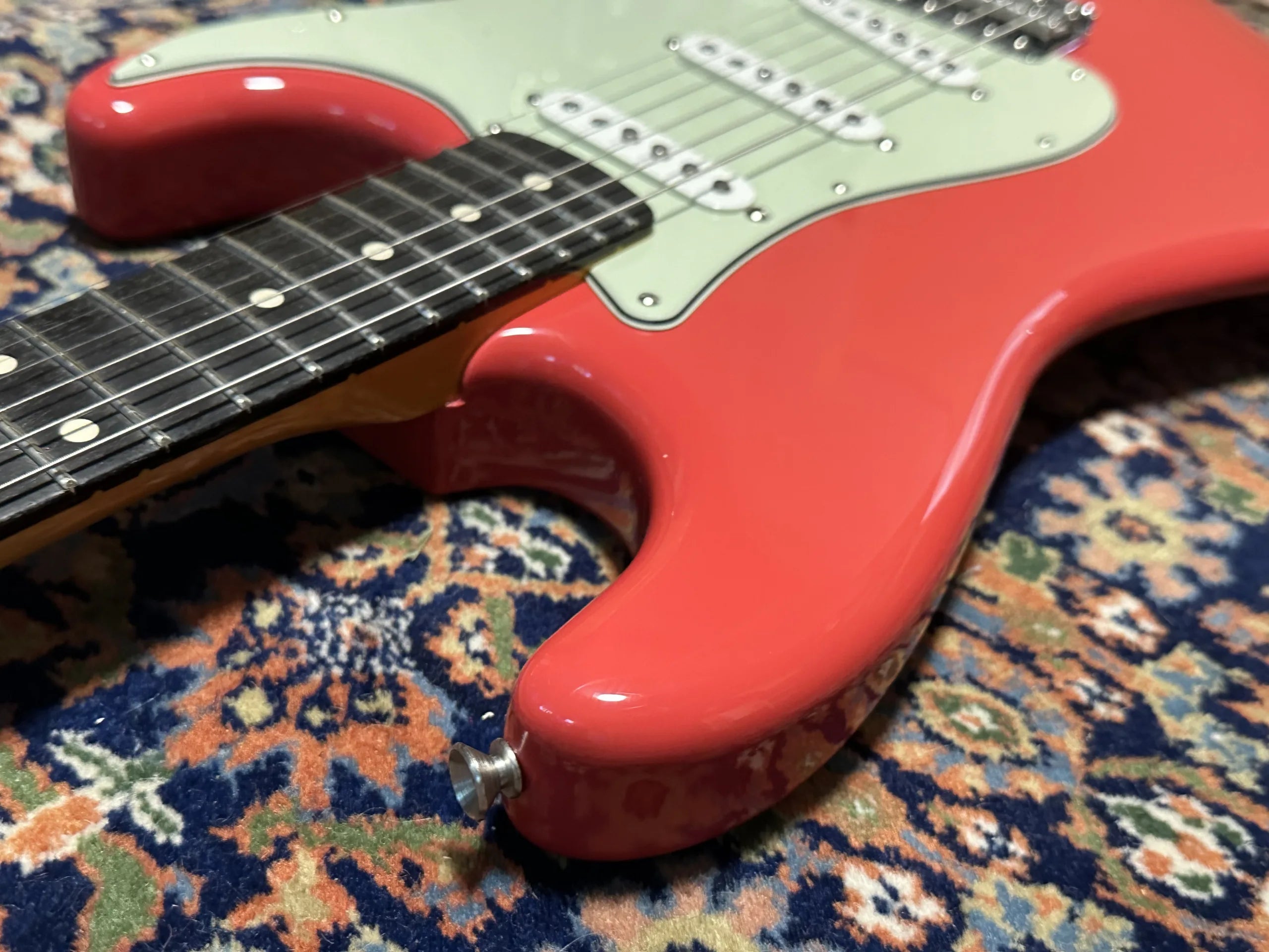 SOLD - 2017 Fender Custom Shop '59 NOS Josefina Campos pickups Stratocaster Fiesta Red