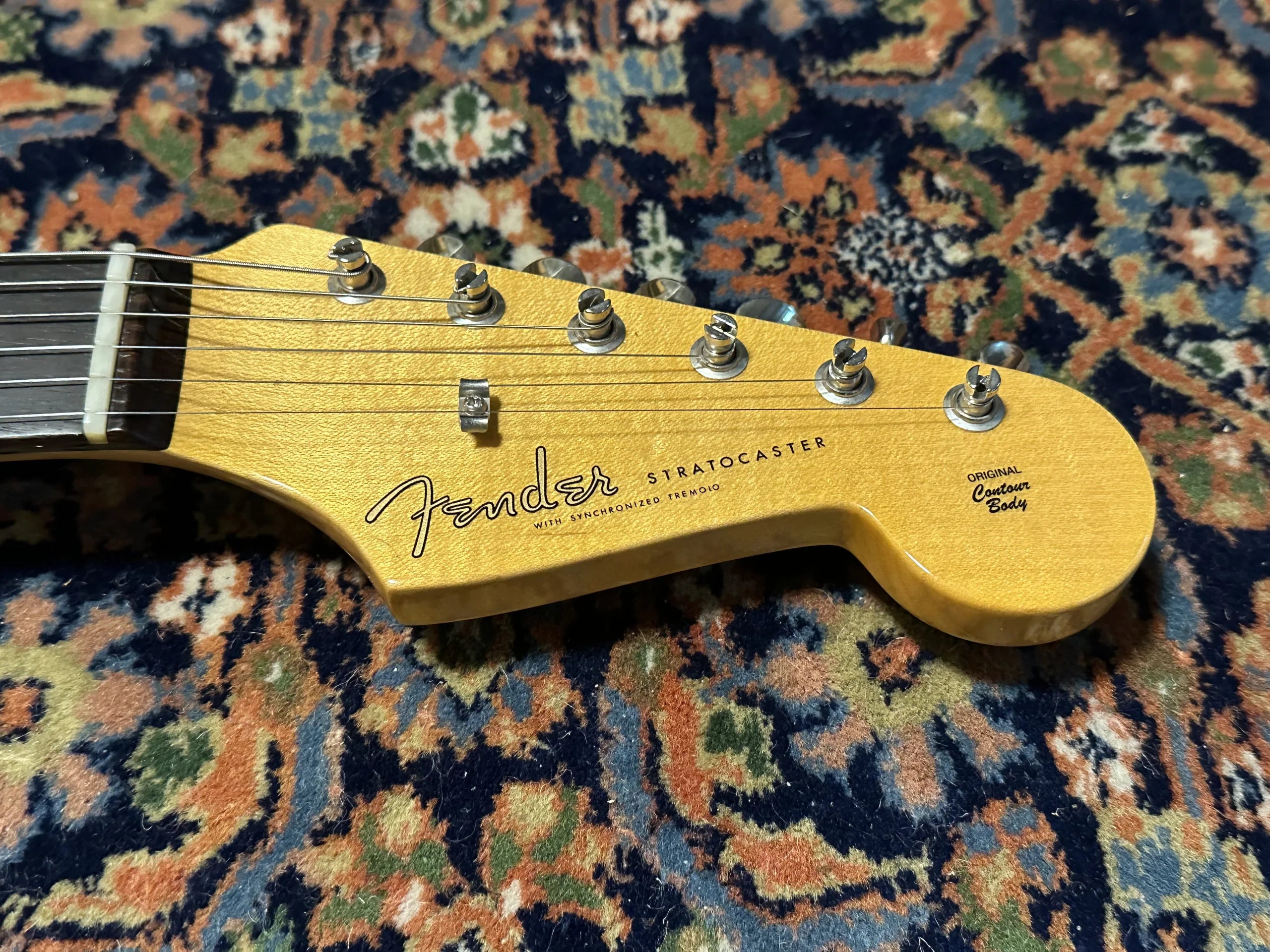 SOLD - 2017 Fender Custom Shop '59 NOS Josefina Campos pickups Stratocaster Fiesta Red