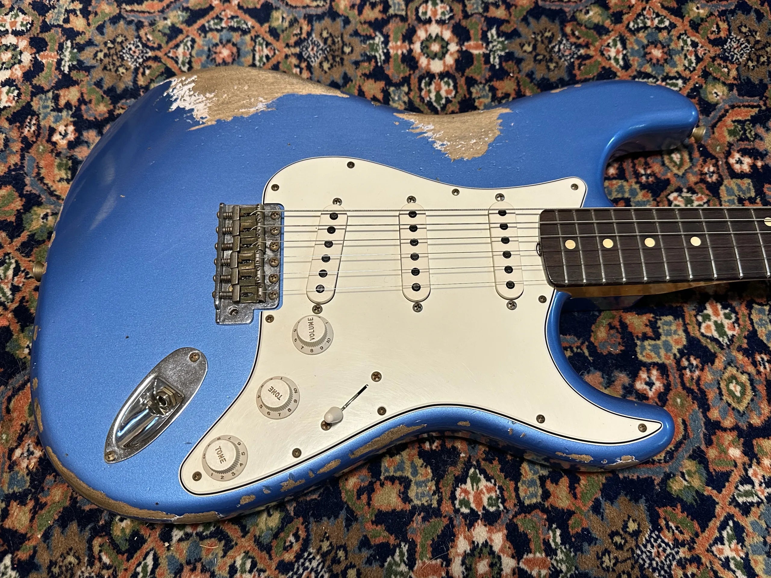 Fender Custom Shop '60 Heavy Relic Stratocaster 2022 Lake Placid Blue