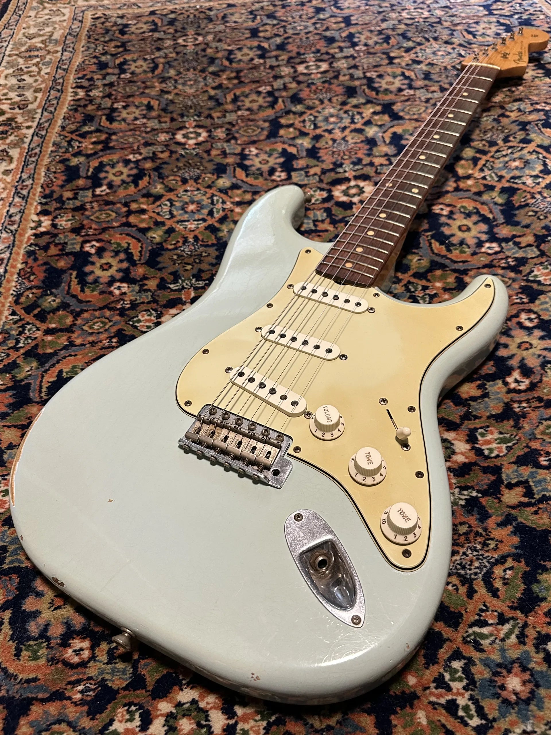 SOLD - 2002 Fender Custom Shop '60 Relic Stratocaster Sonic Blue