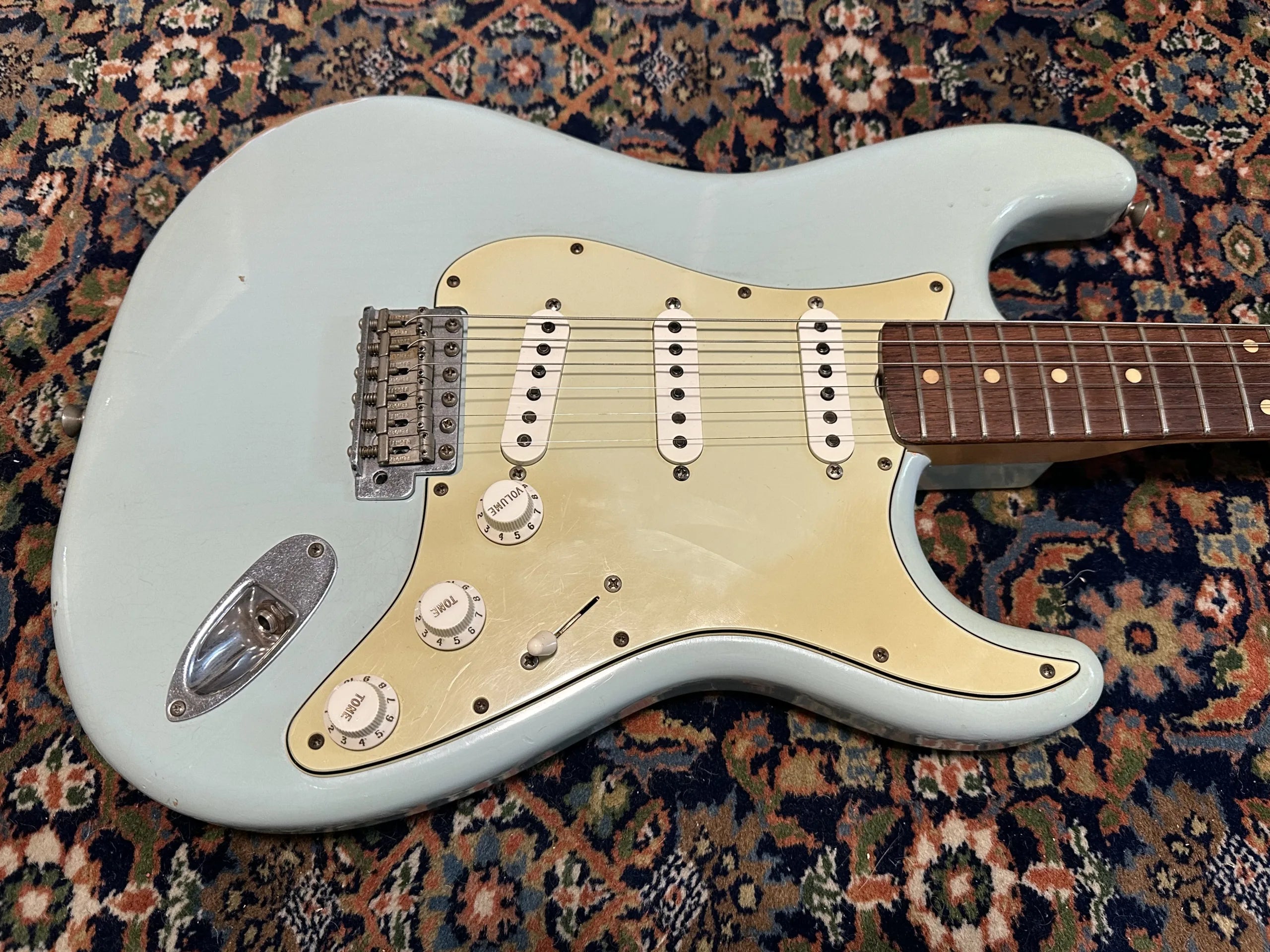 SOLD - 2002 Fender Custom Shop '60 Relic Stratocaster Sonic Blue